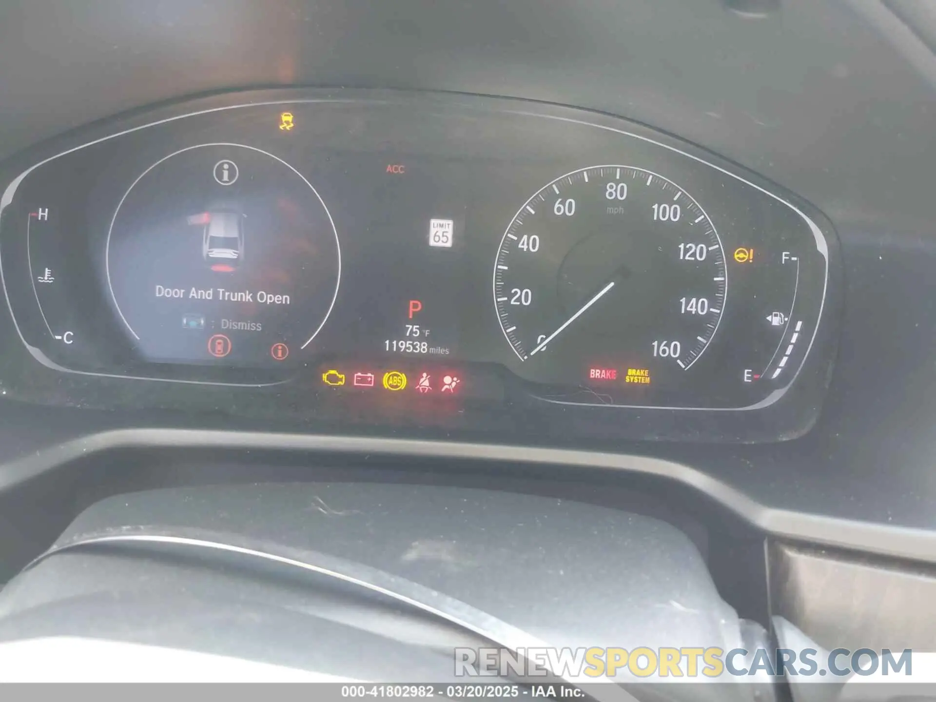 15 Photograph of a damaged car 1HGCV1F48KA026651 HONDA ACCORD 2019