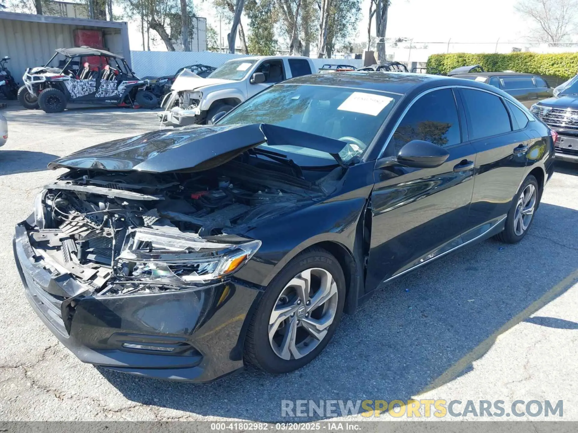 2 Photograph of a damaged car 1HGCV1F48KA026651 HONDA ACCORD 2019
