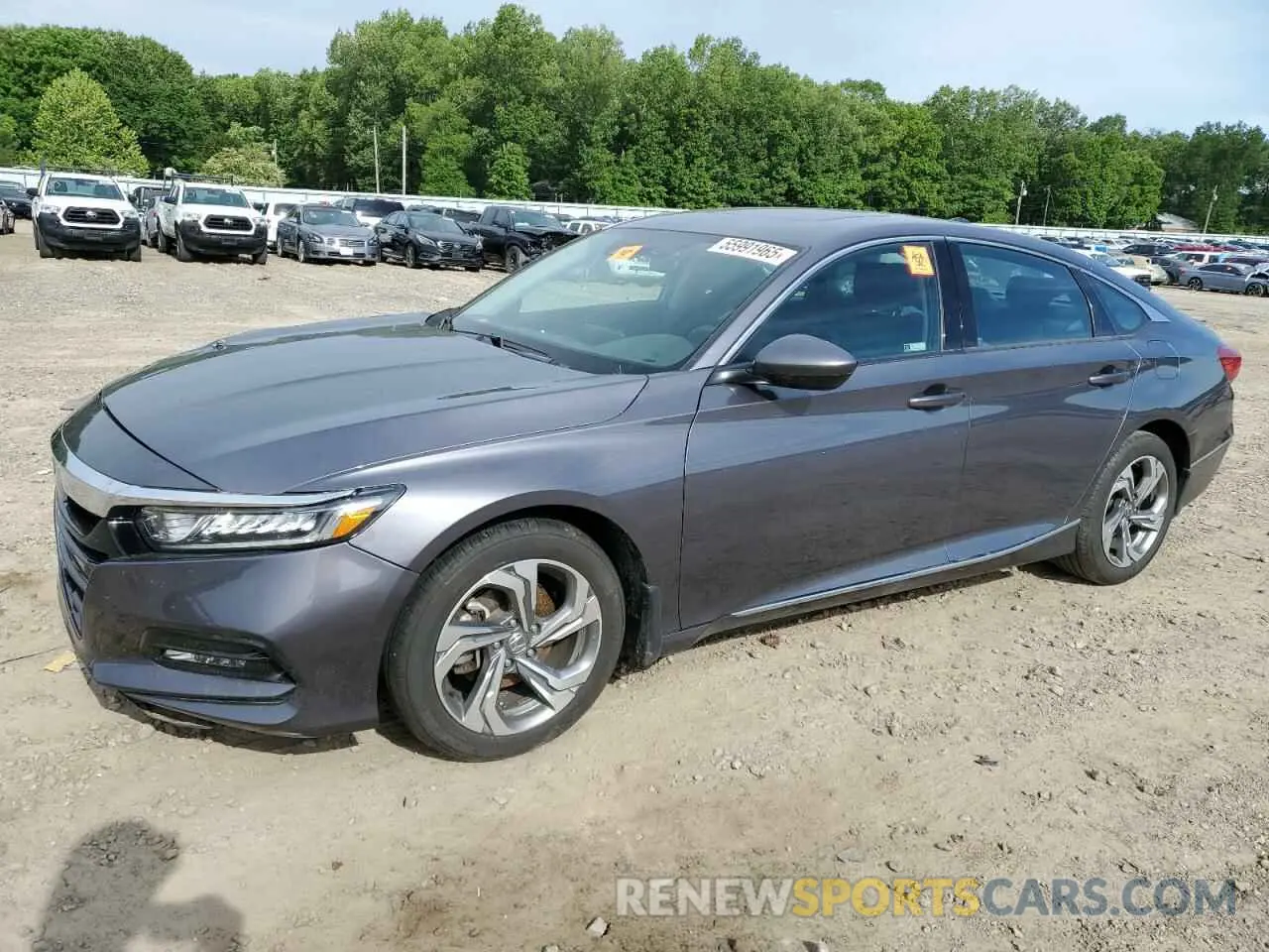 1 Photograph of a damaged car 1HGCV1F48KA155330 HONDA ACCORD 2019