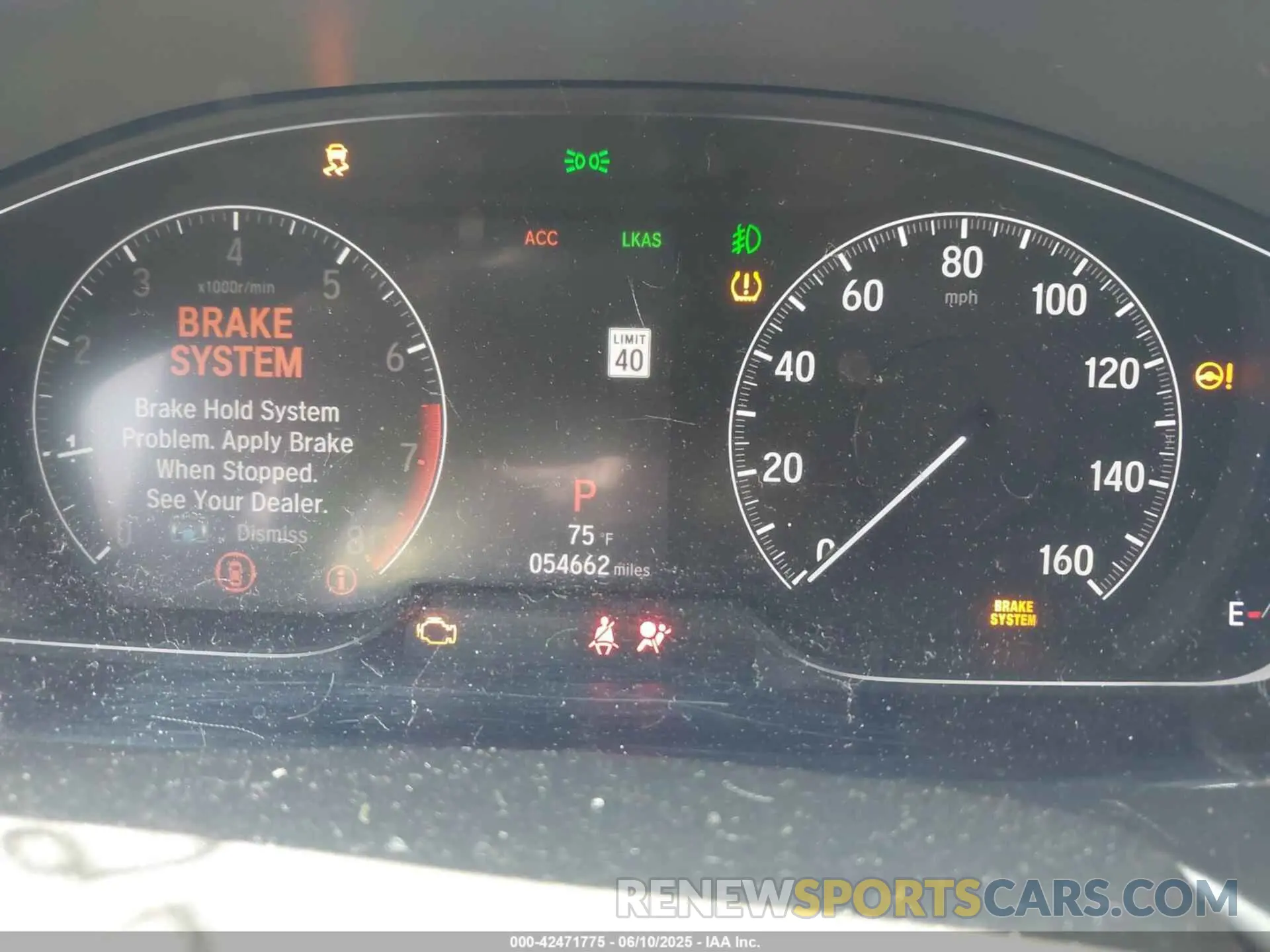 7 Photograph of a damaged car 1HGCV1F48KA162147 HONDA ACCORD 2019