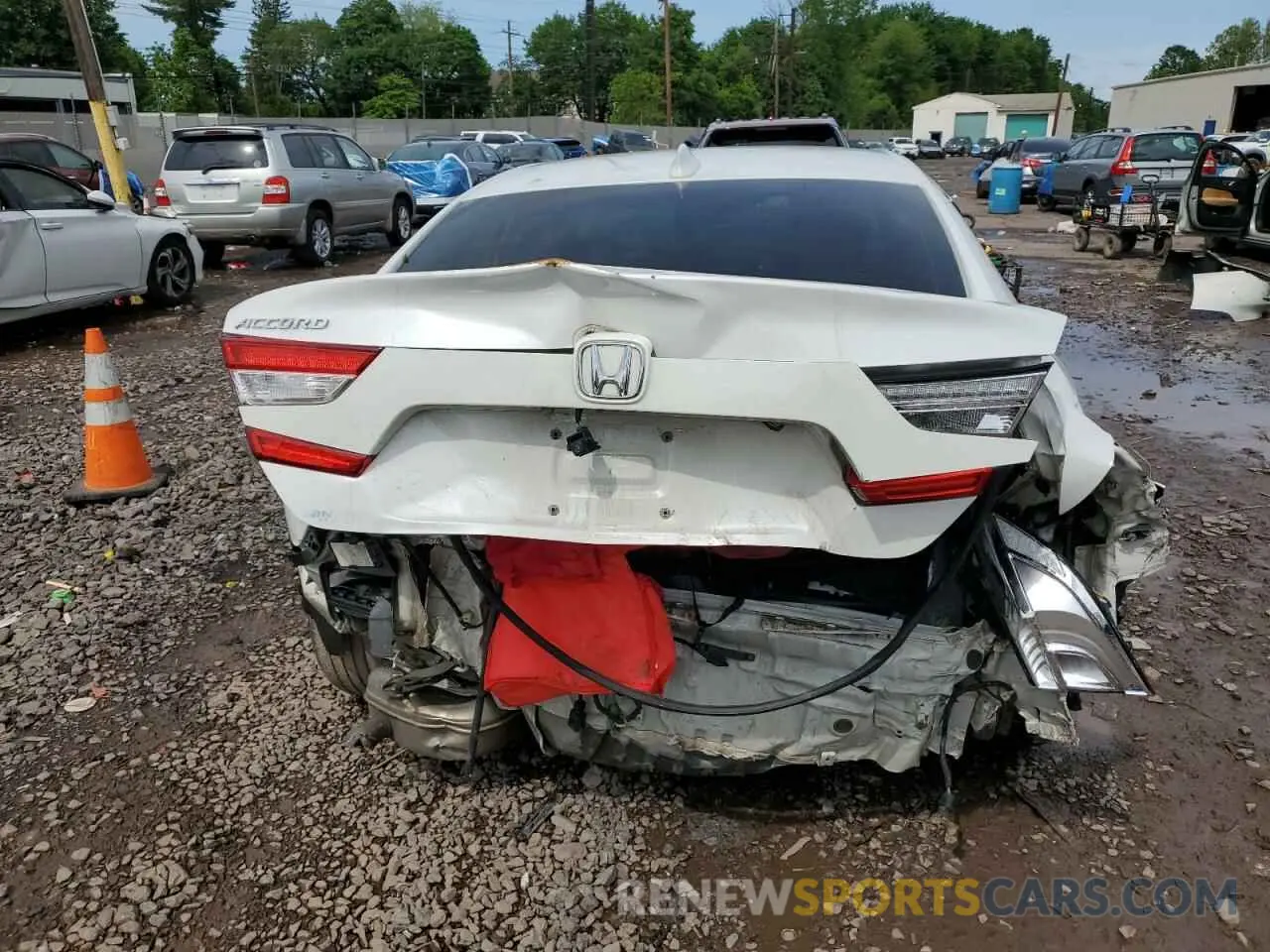 6 Photograph of a damaged car 1HGCV1F4XKA160108 HONDA ACCORD 2019