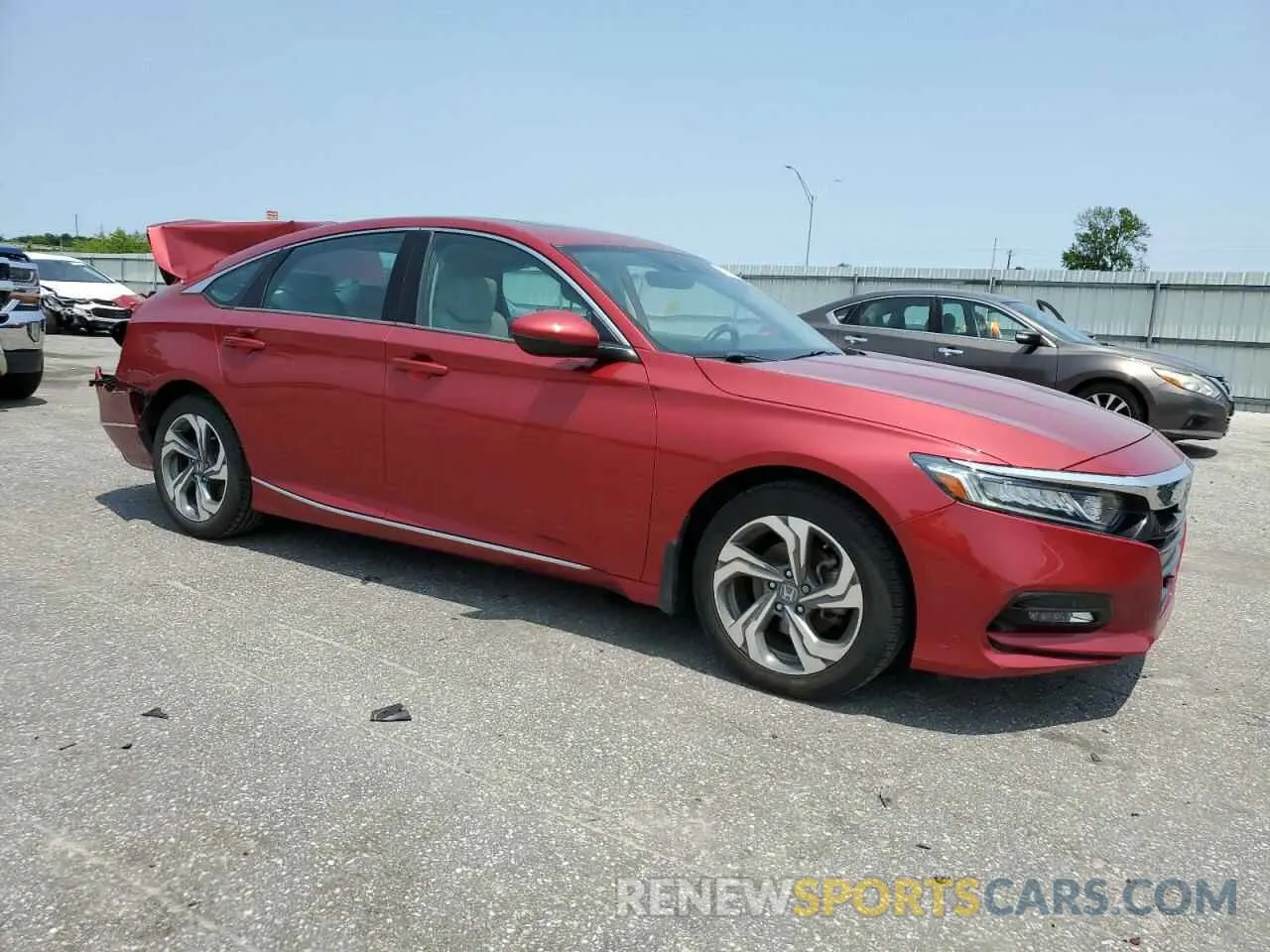 4 Photograph of a damaged car 1HGCV1F50KA168386 HONDA ACCORD 2019