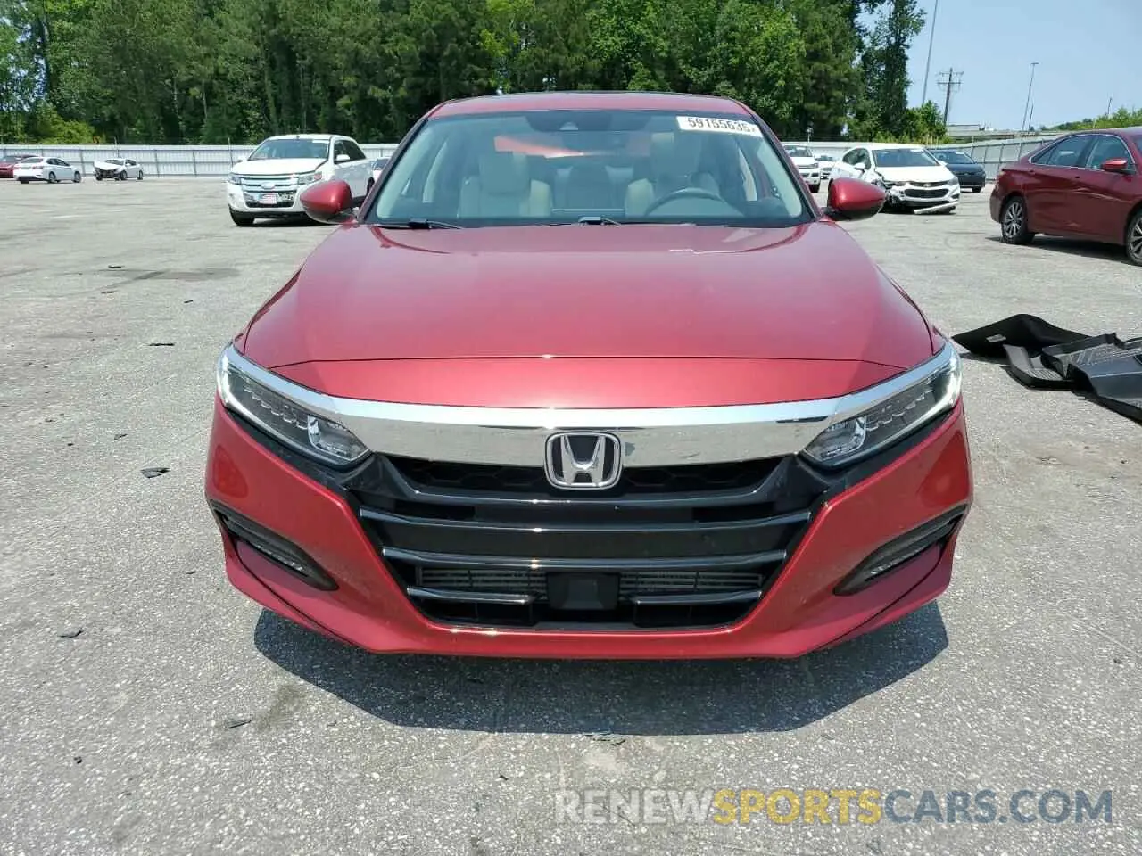5 Photograph of a damaged car 1HGCV1F50KA168386 HONDA ACCORD 2019