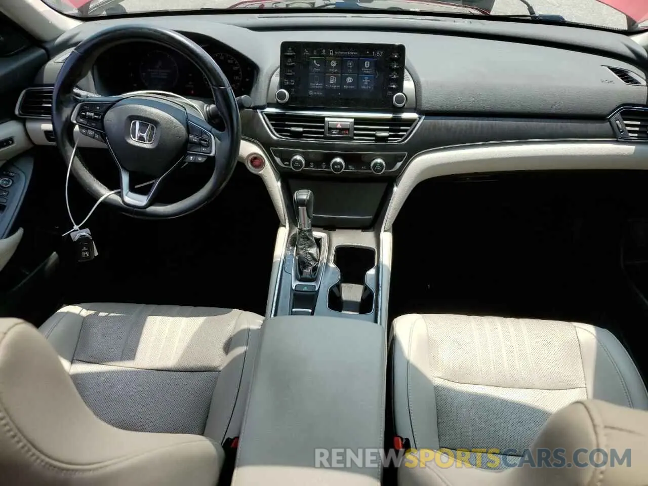 8 Photograph of a damaged car 1HGCV1F50KA168386 HONDA ACCORD 2019