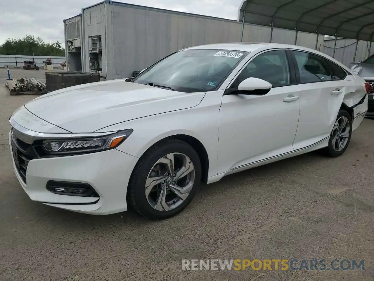1 Photograph of a damaged car 1HGCV1F51KA124865 HONDA ACCORD 2019