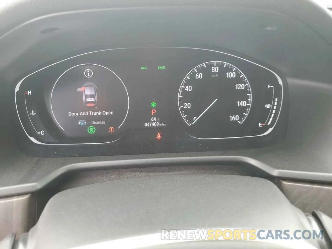 9 Photograph of a damaged car 1HGCV1F51KA124865 HONDA ACCORD 2019