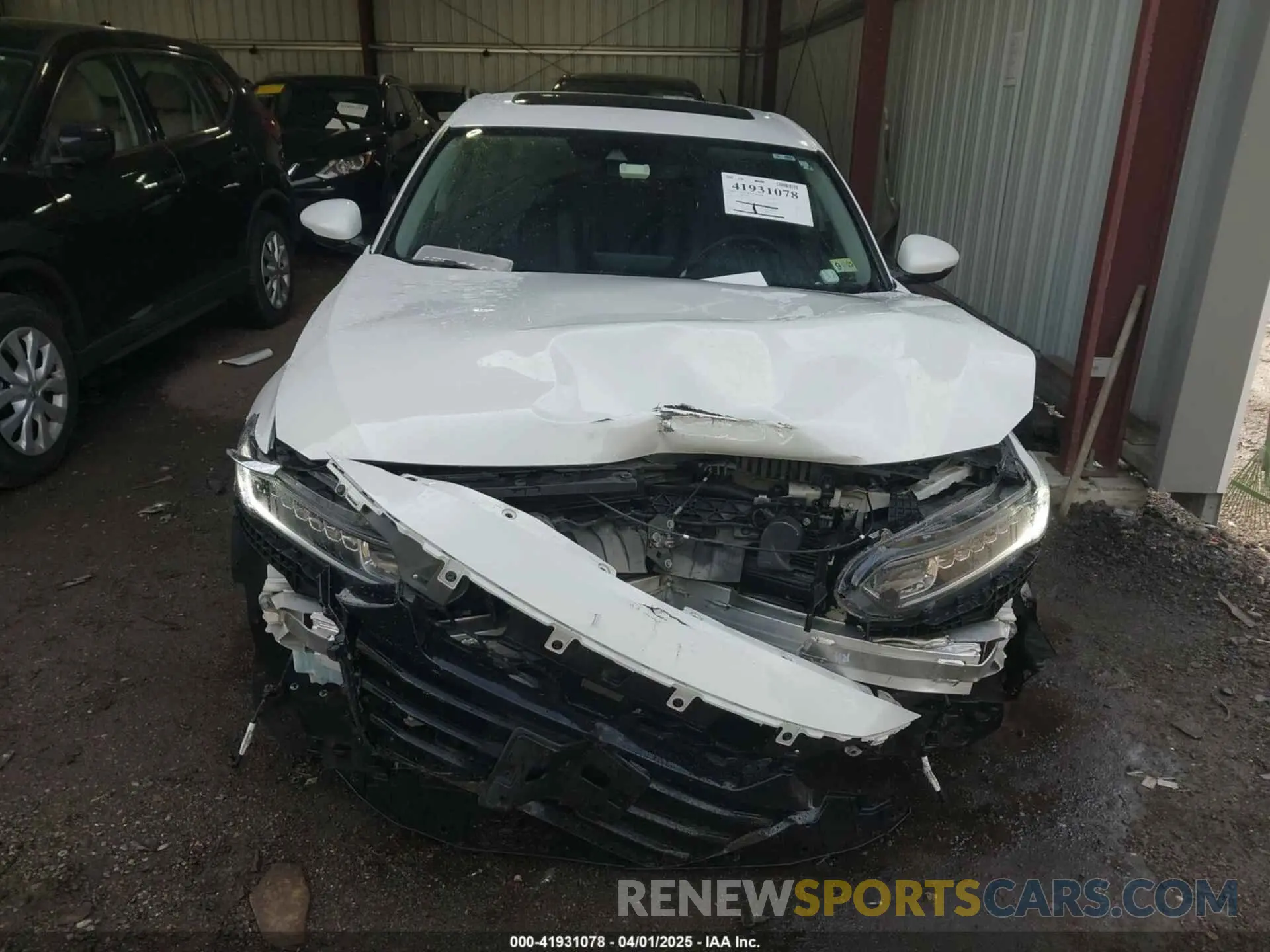 12 Photograph of a damaged car 1HGCV1F52KA040165 HONDA ACCORD 2019