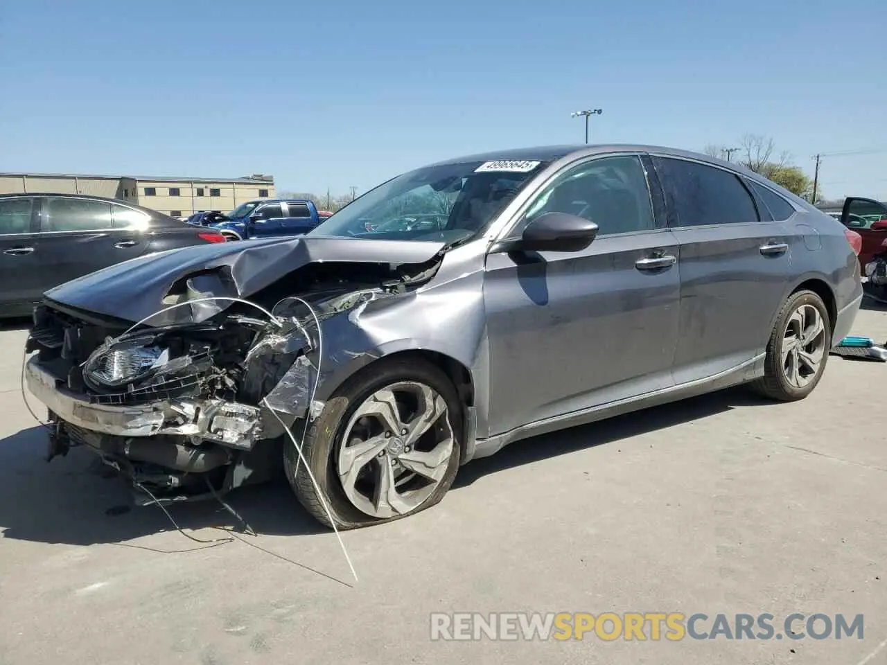 1 Photograph of a damaged car 1HGCV1F52KA802720 HONDA ACCORD 2019