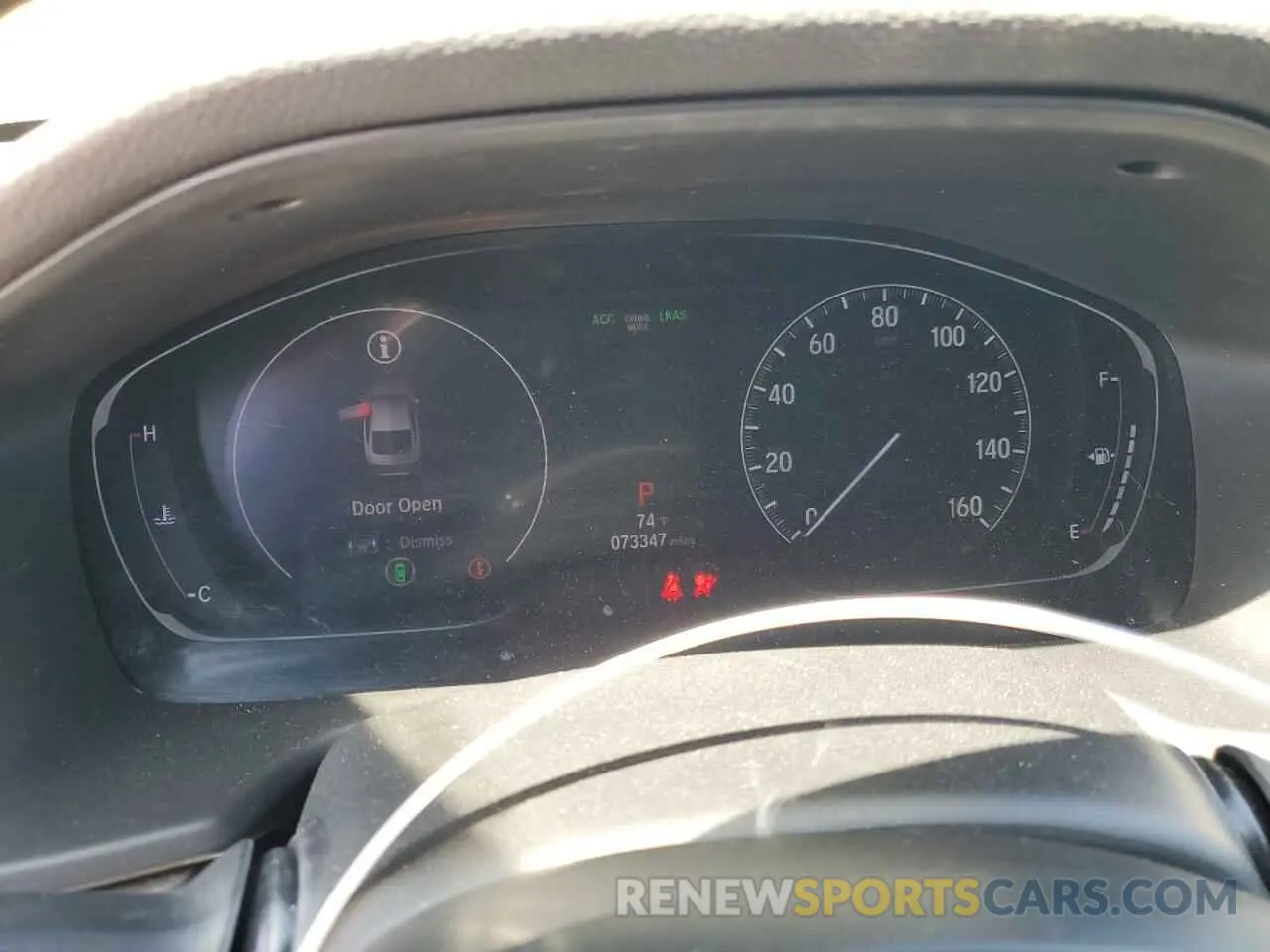 9 Photograph of a damaged car 1HGCV1F52KA802720 HONDA ACCORD 2019