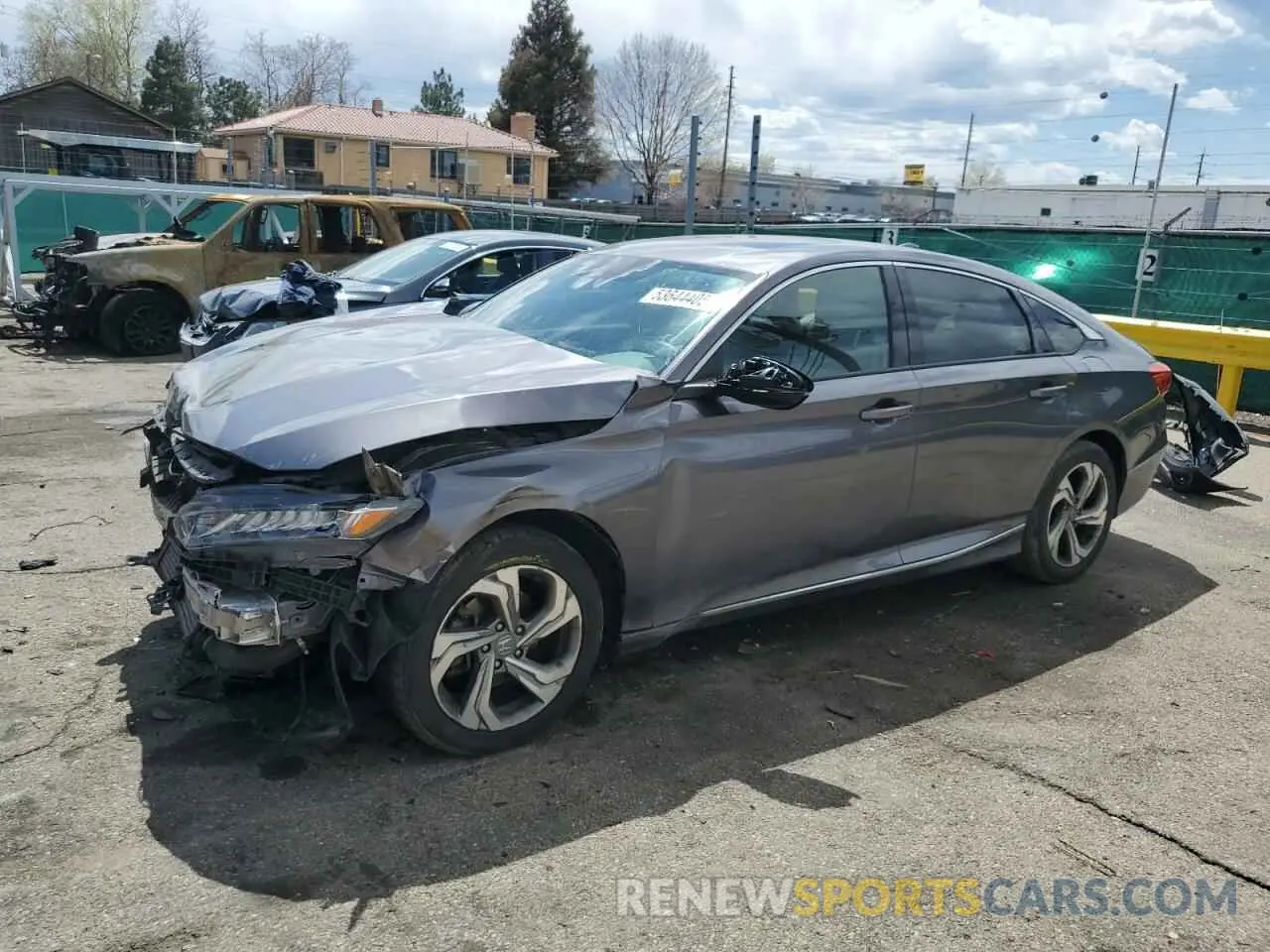 1 Photograph of a damaged car 1HGCV1F53KA050686 HONDA ACCORD 2019