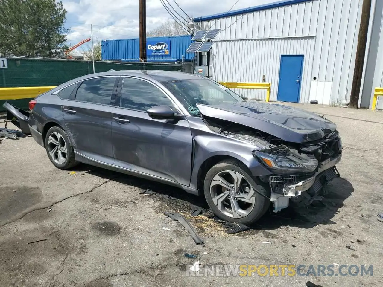 4 Photograph of a damaged car 1HGCV1F53KA050686 HONDA ACCORD 2019