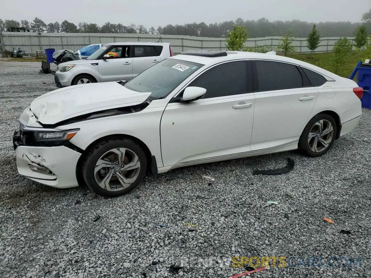 1 Photograph of a damaged car 1HGCV1F54KA071319 HONDA ACCORD 2019