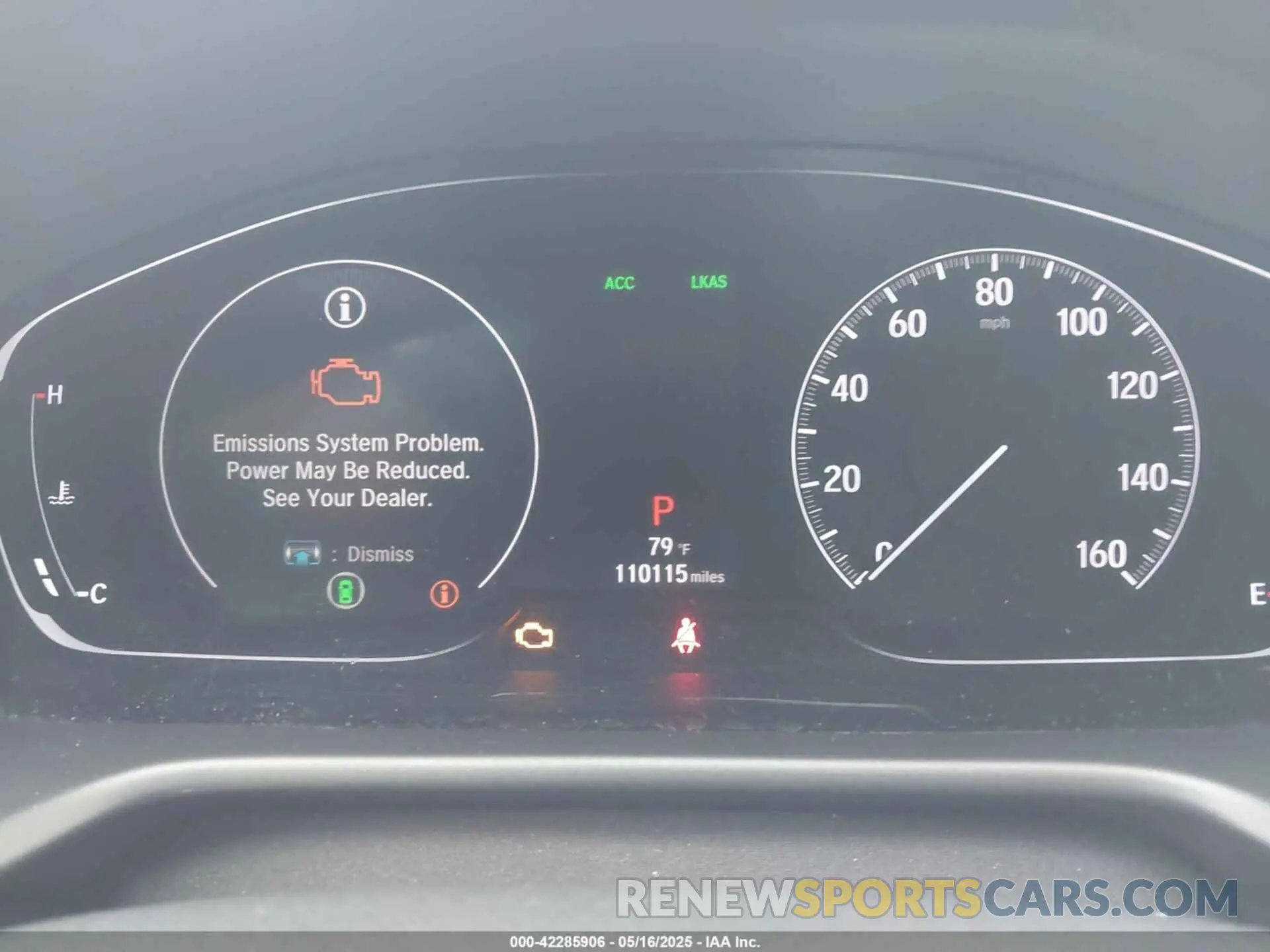 7 Photograph of a damaged car 1HGCV1F54KA112435 HONDA ACCORD 2019