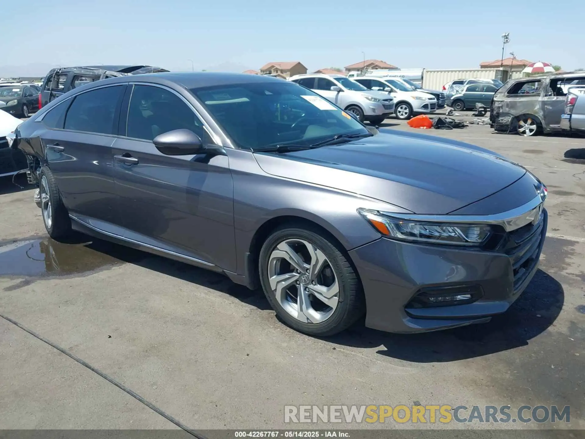1 Photograph of a damaged car 1HGCV1F55KA041410 HONDA ACCORD 2019