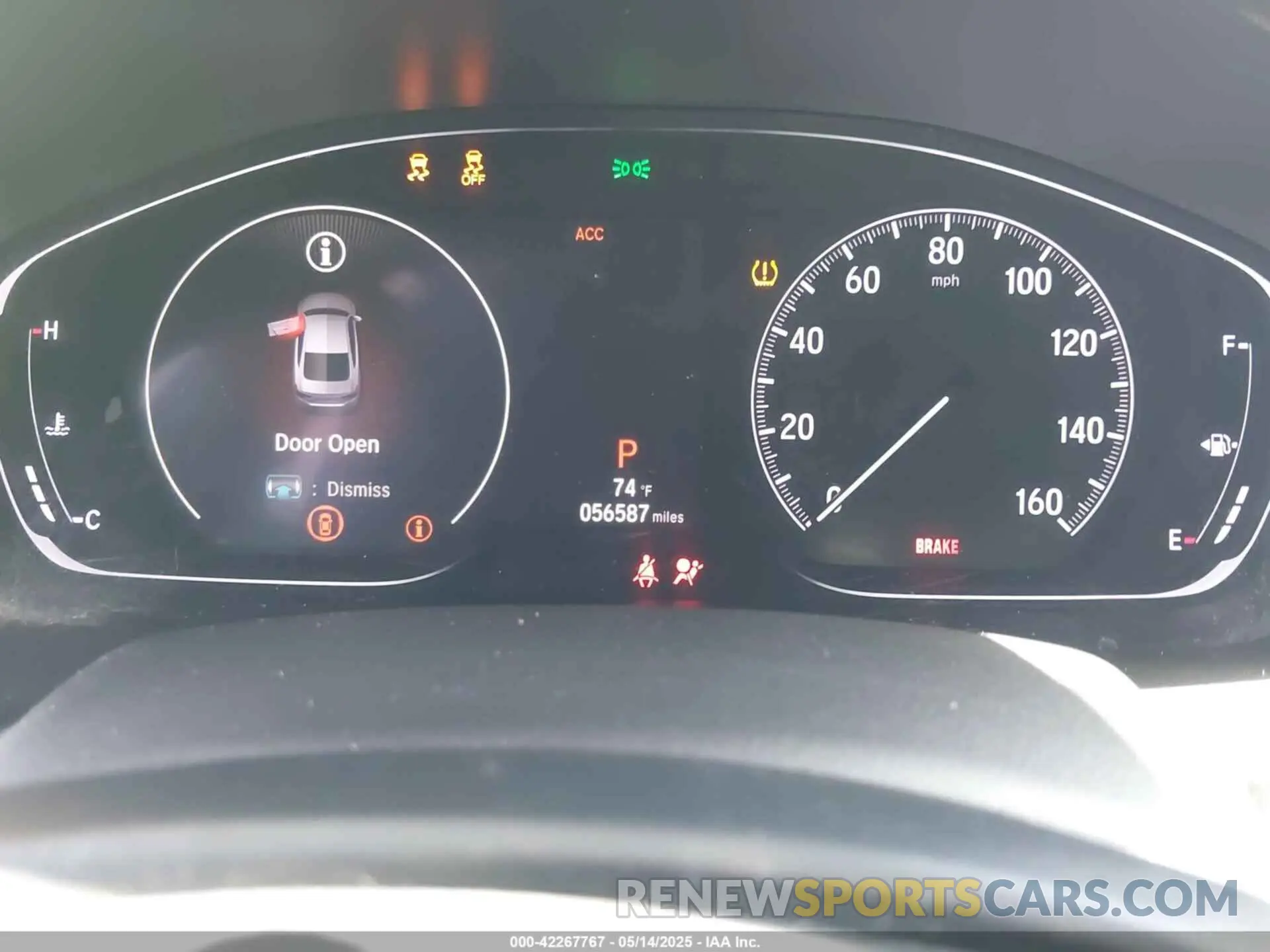 7 Photograph of a damaged car 1HGCV1F55KA041410 HONDA ACCORD 2019