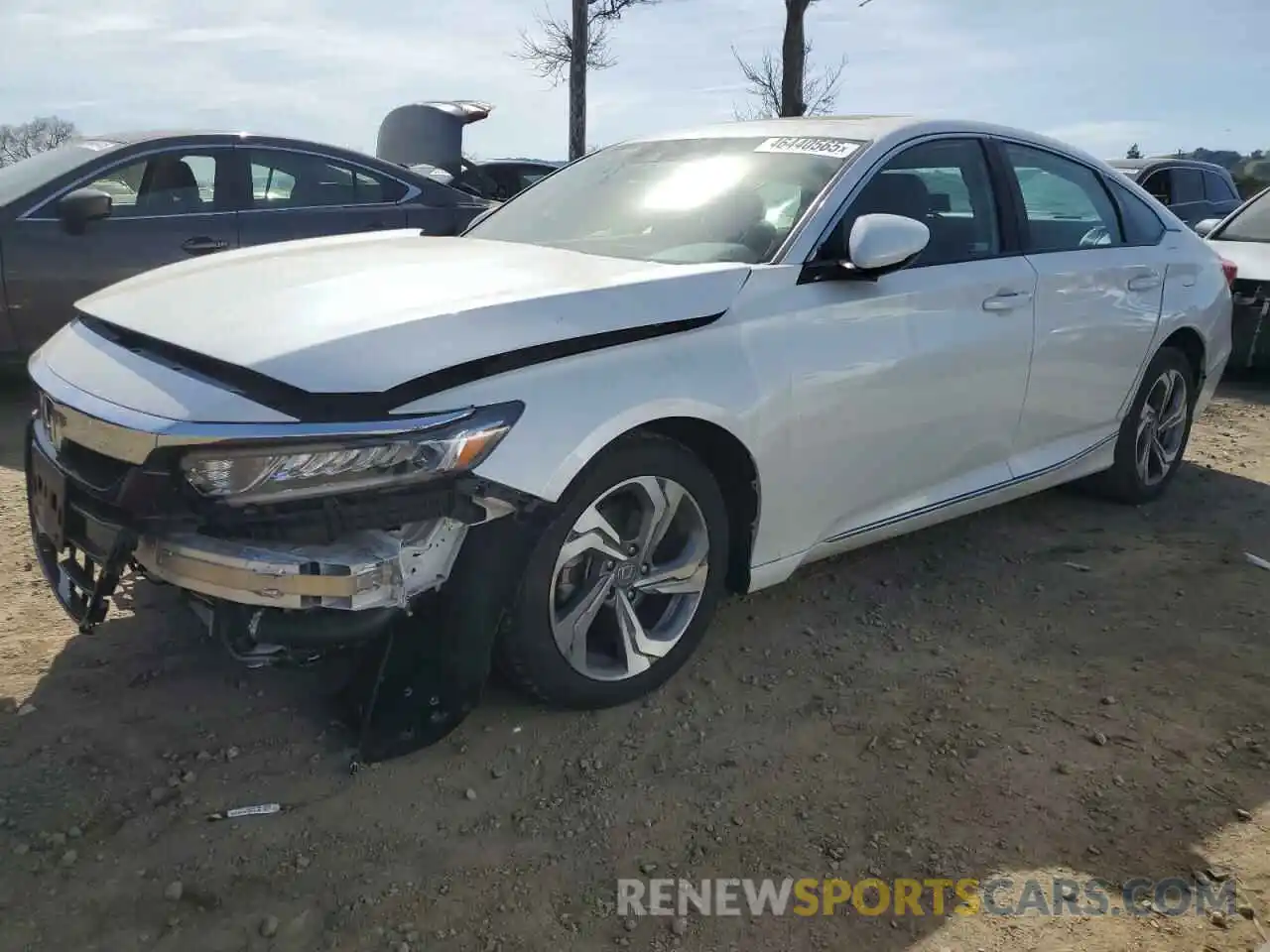 1 Photograph of a damaged car 1HGCV1F55KA114632 HONDA ACCORD 2019