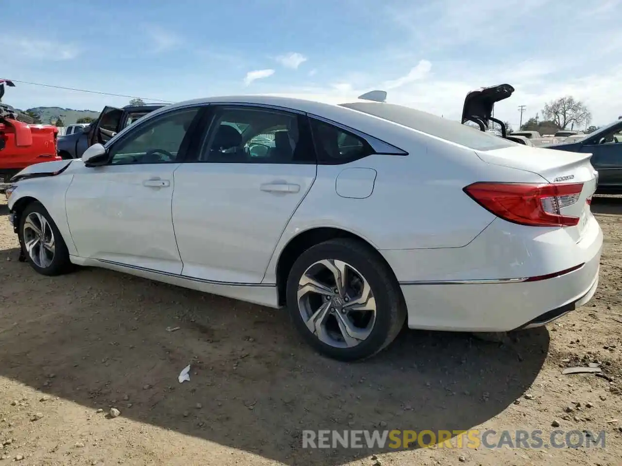 2 Photograph of a damaged car 1HGCV1F55KA114632 HONDA ACCORD 2019