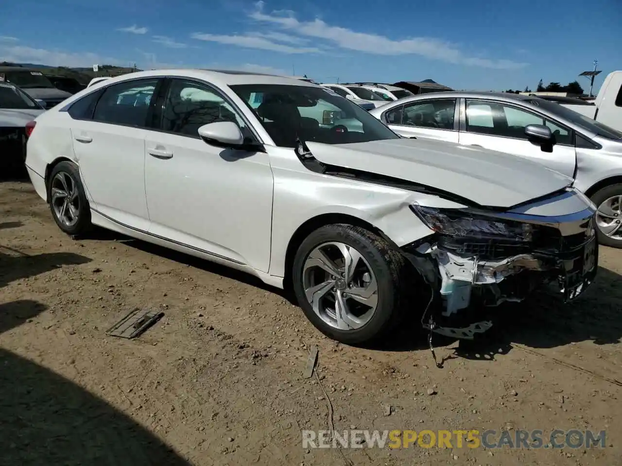 4 Photograph of a damaged car 1HGCV1F55KA114632 HONDA ACCORD 2019