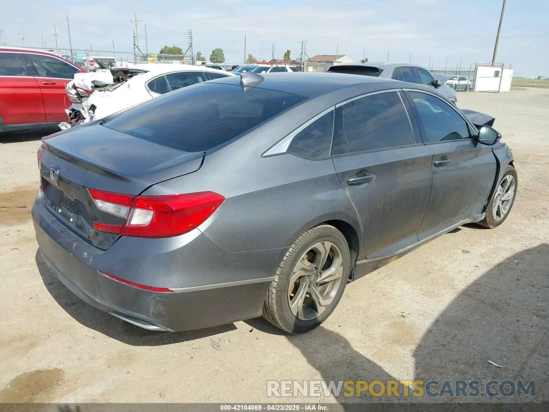 4 Photograph of a damaged car 1HGCV1F57KA031378 HONDA ACCORD 2019
