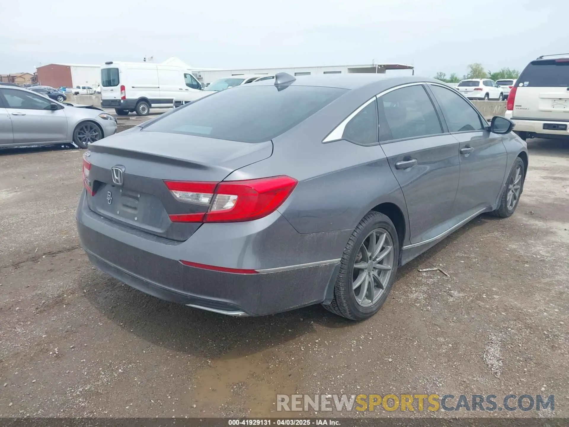 4 Photograph of a damaged car 1HGCV1F57KA143288 HONDA ACCORD 2019