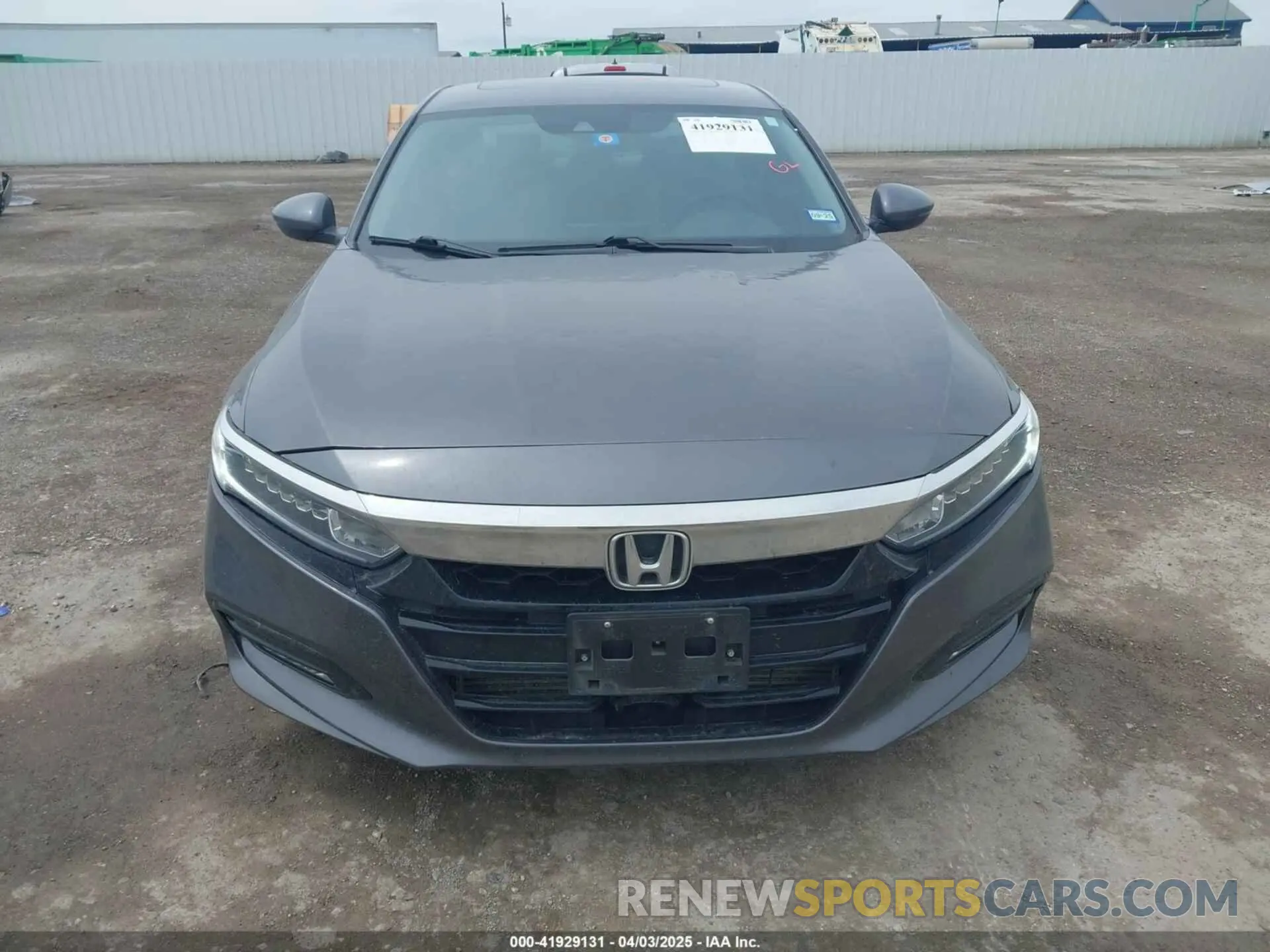 6 Photograph of a damaged car 1HGCV1F57KA143288 HONDA ACCORD 2019
