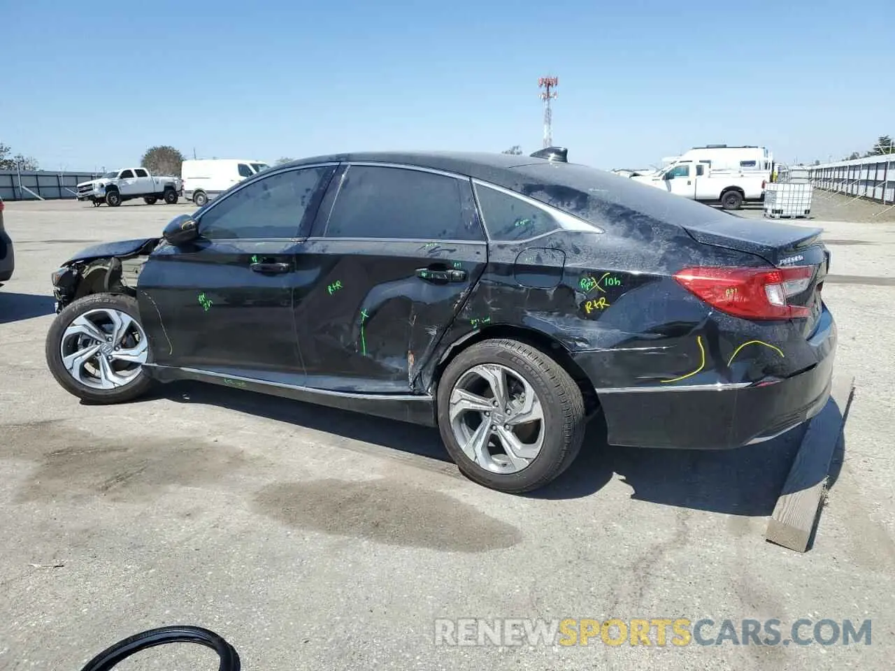 2 Photograph of a damaged car 1HGCV1F58KA032880 HONDA ACCORD 2019