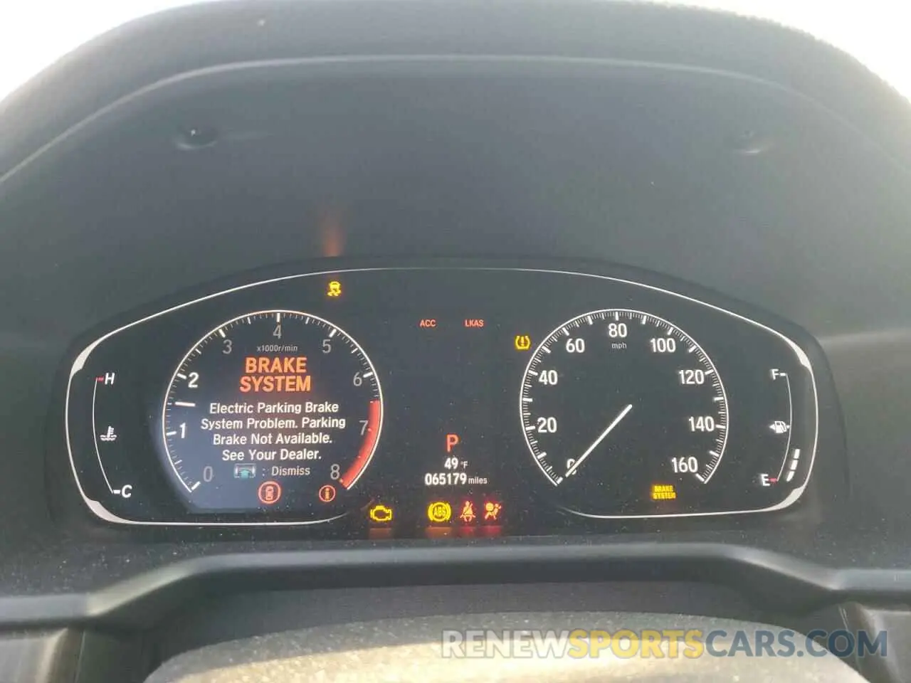 9 Photograph of a damaged car 1HGCV1F58KA165753 HONDA ACCORD 2019
