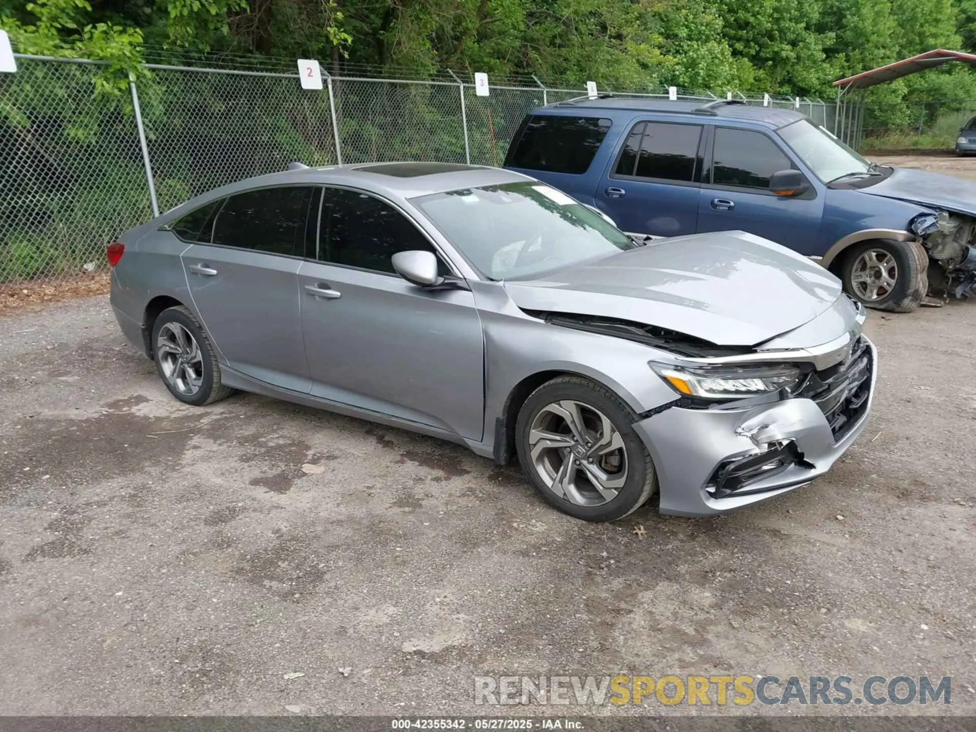 1 Photograph of a damaged car 1HGCV1F59KA141851 HONDA ACCORD 2019