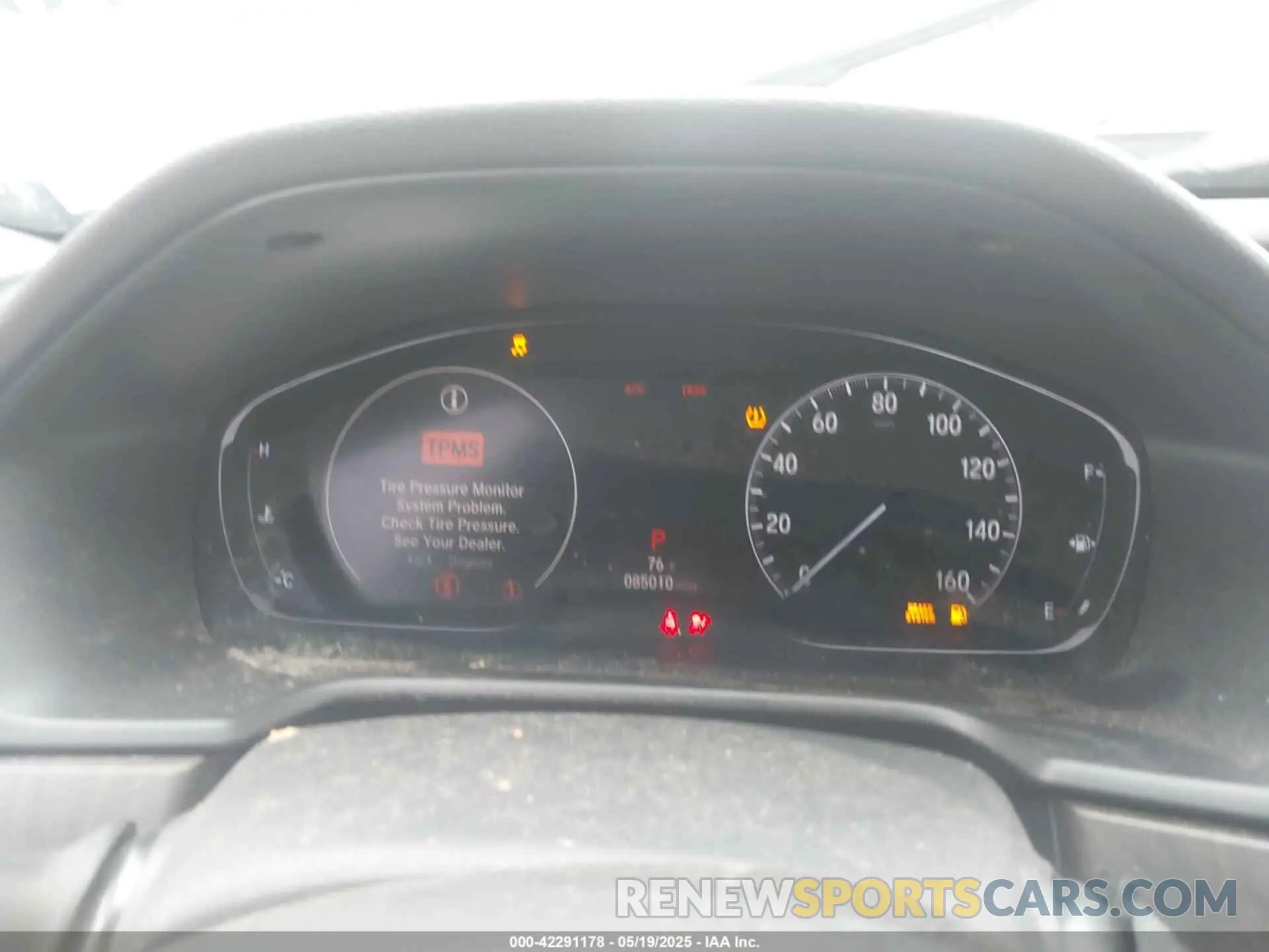 7 Photograph of a damaged car 1HGCV1F5XKA074953 HONDA ACCORD 2019