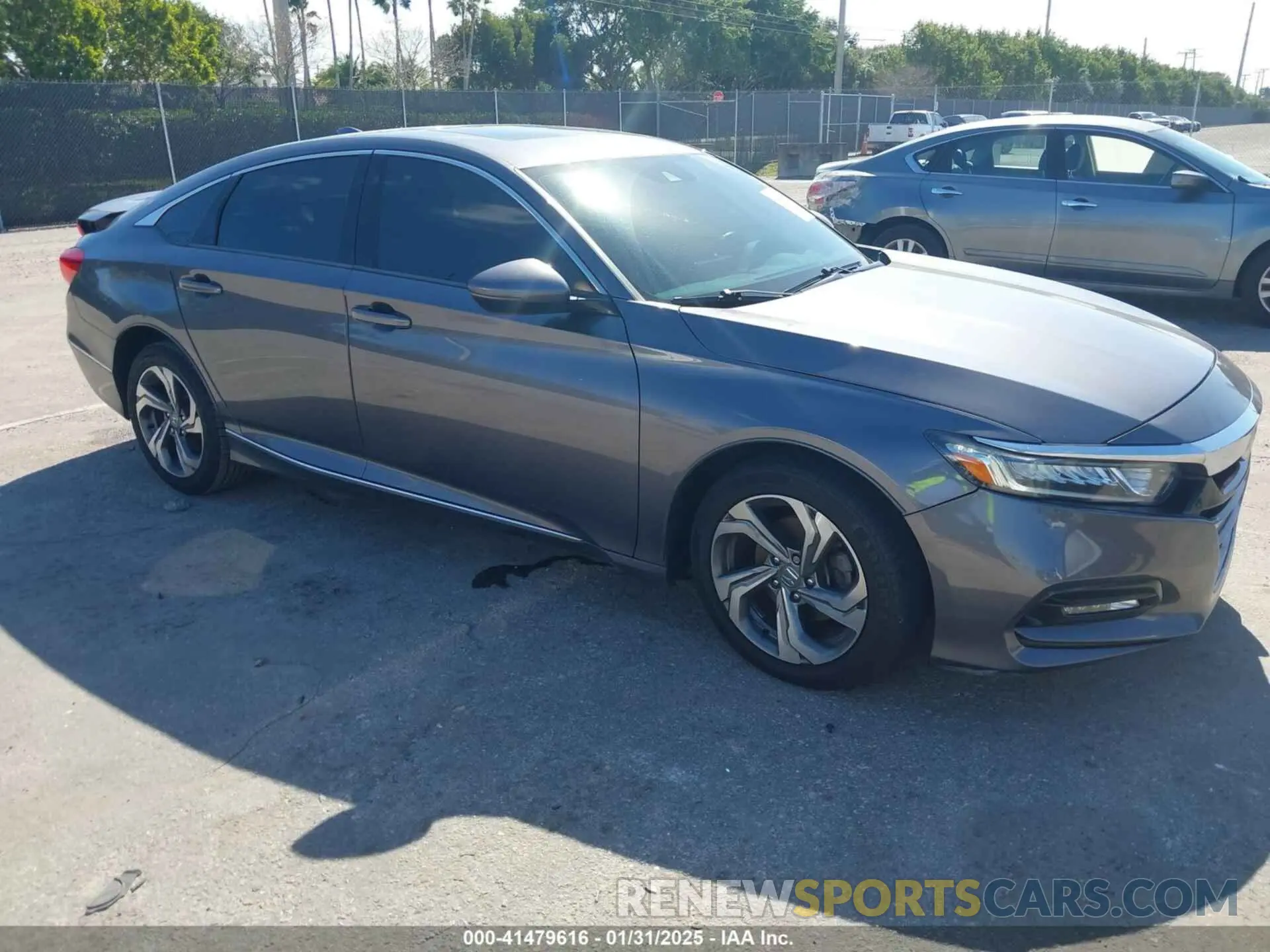 1 Photograph of a damaged car 1HGCV1F5XKA126744 HONDA ACCORD 2019