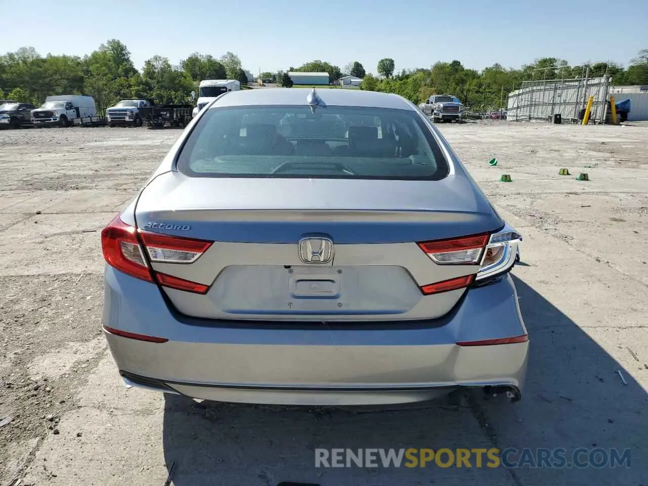 6 Photograph of a damaged car 1HGCV1F5XKA133855 HONDA ACCORD 2019