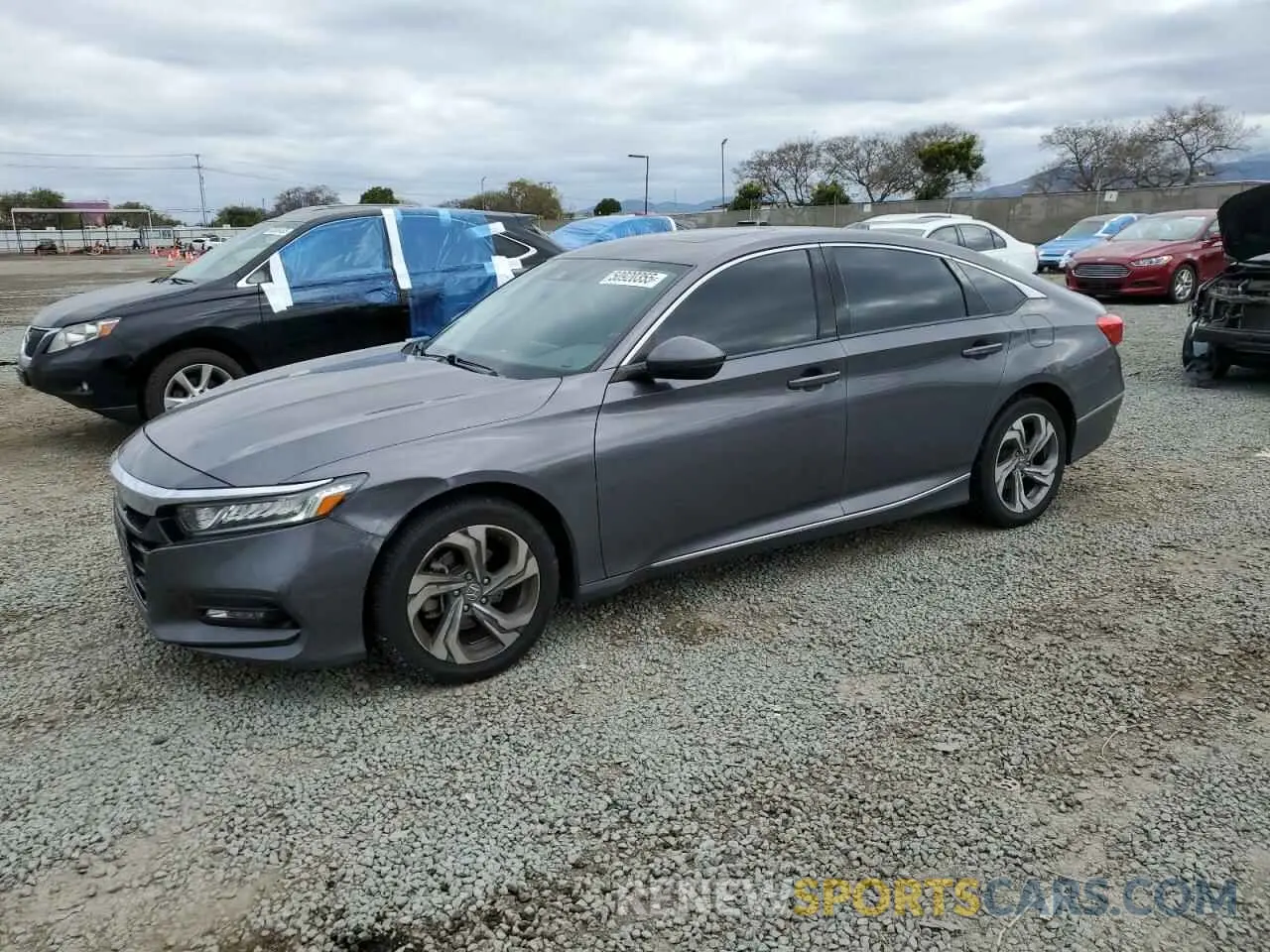 1 Photograph of a damaged car 1HGCV1F5XKA143298 HONDA ACCORD 2019