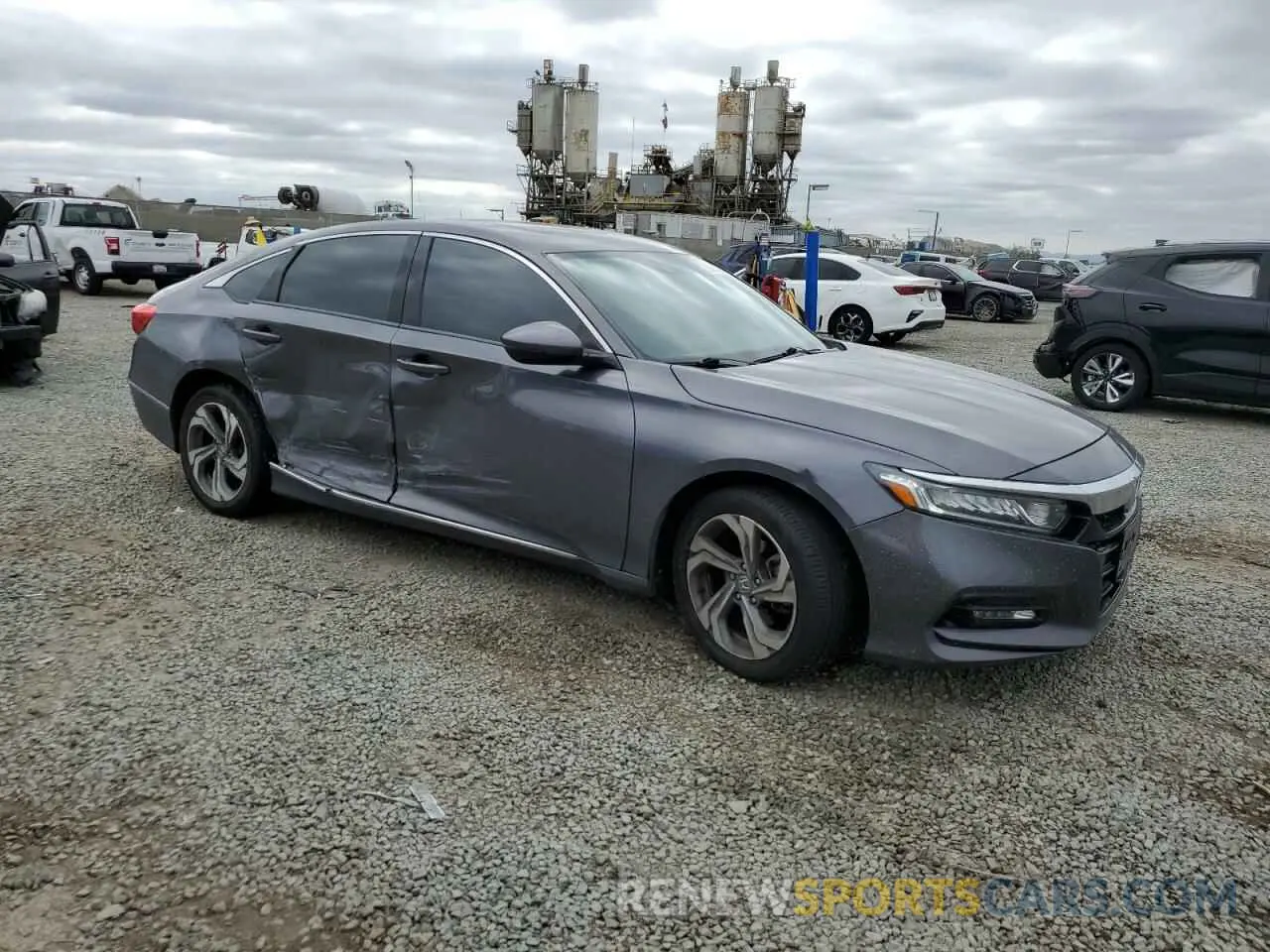 4 Photograph of a damaged car 1HGCV1F5XKA143298 HONDA ACCORD 2019
