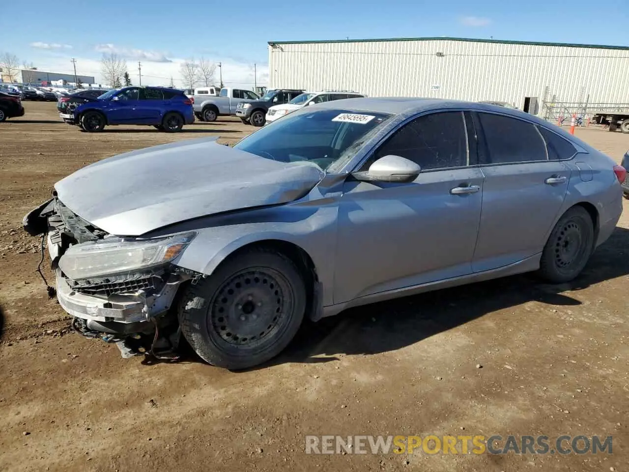 1 Photograph of a damaged car 1HGCV1F9XKA801527 HONDA ACCORD 2019