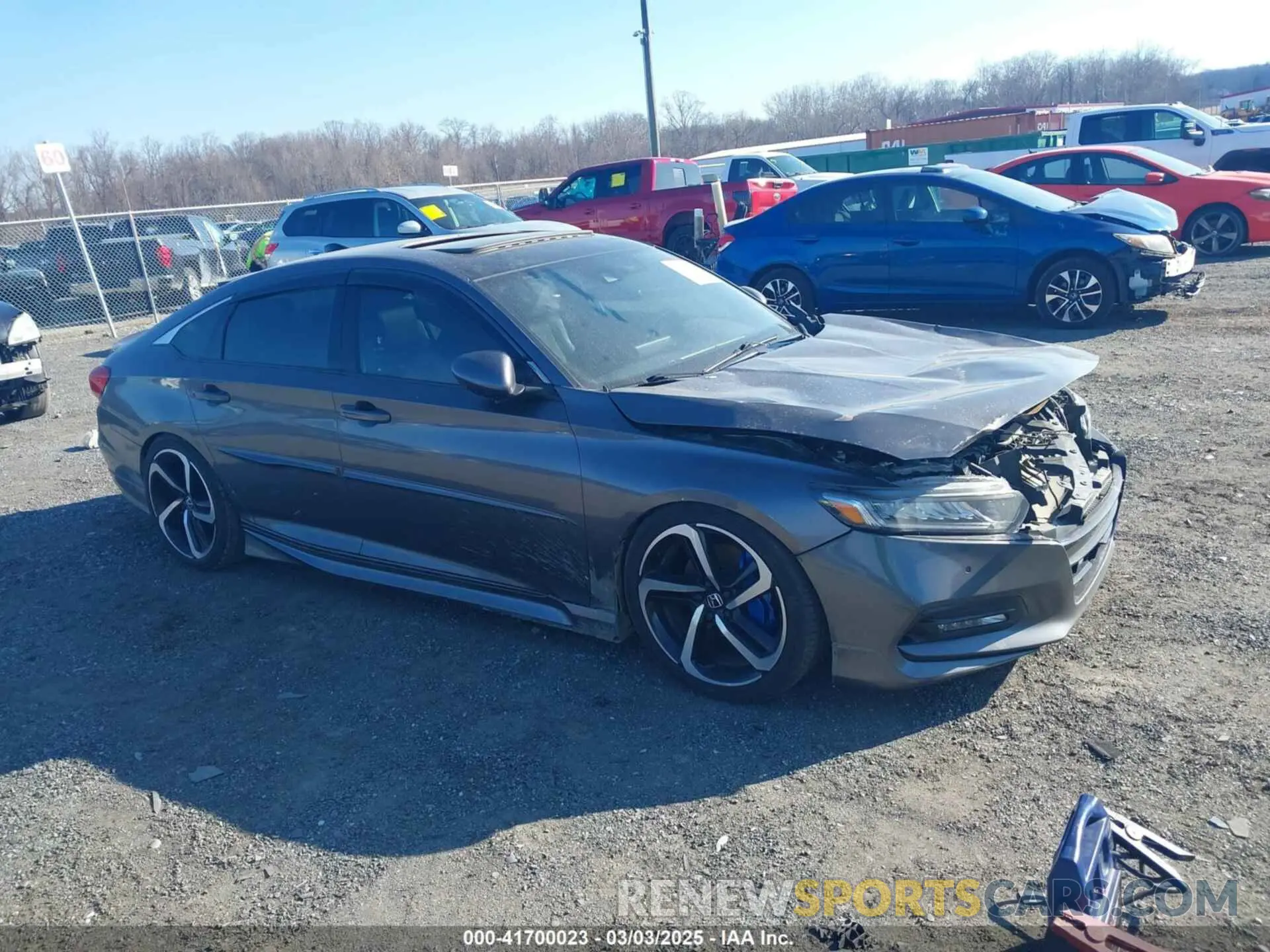 13 Photograph of a damaged car 1HGCV2E31KA009723 HONDA ACCORD 2019