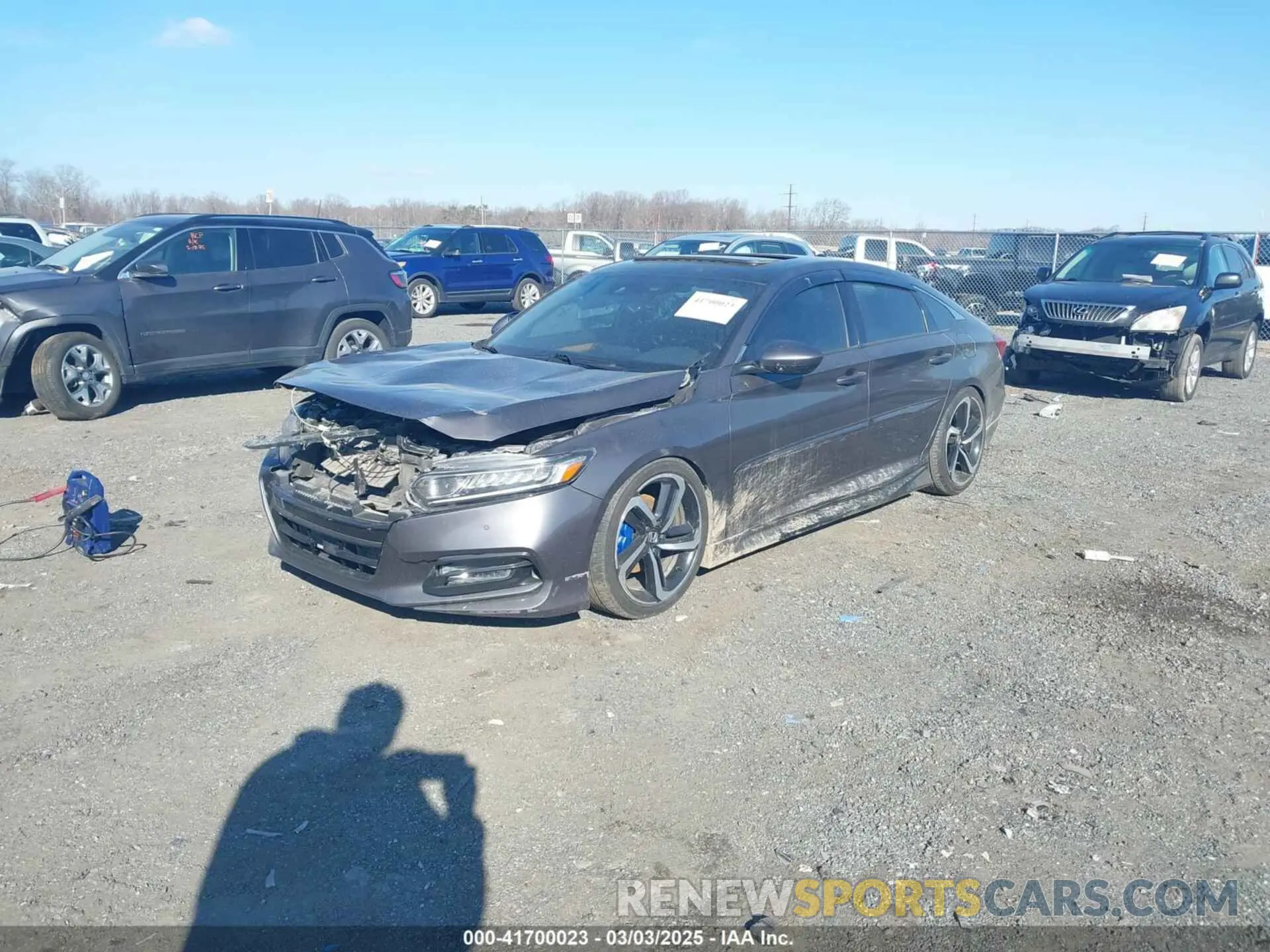 2 Photograph of a damaged car 1HGCV2E31KA009723 HONDA ACCORD 2019