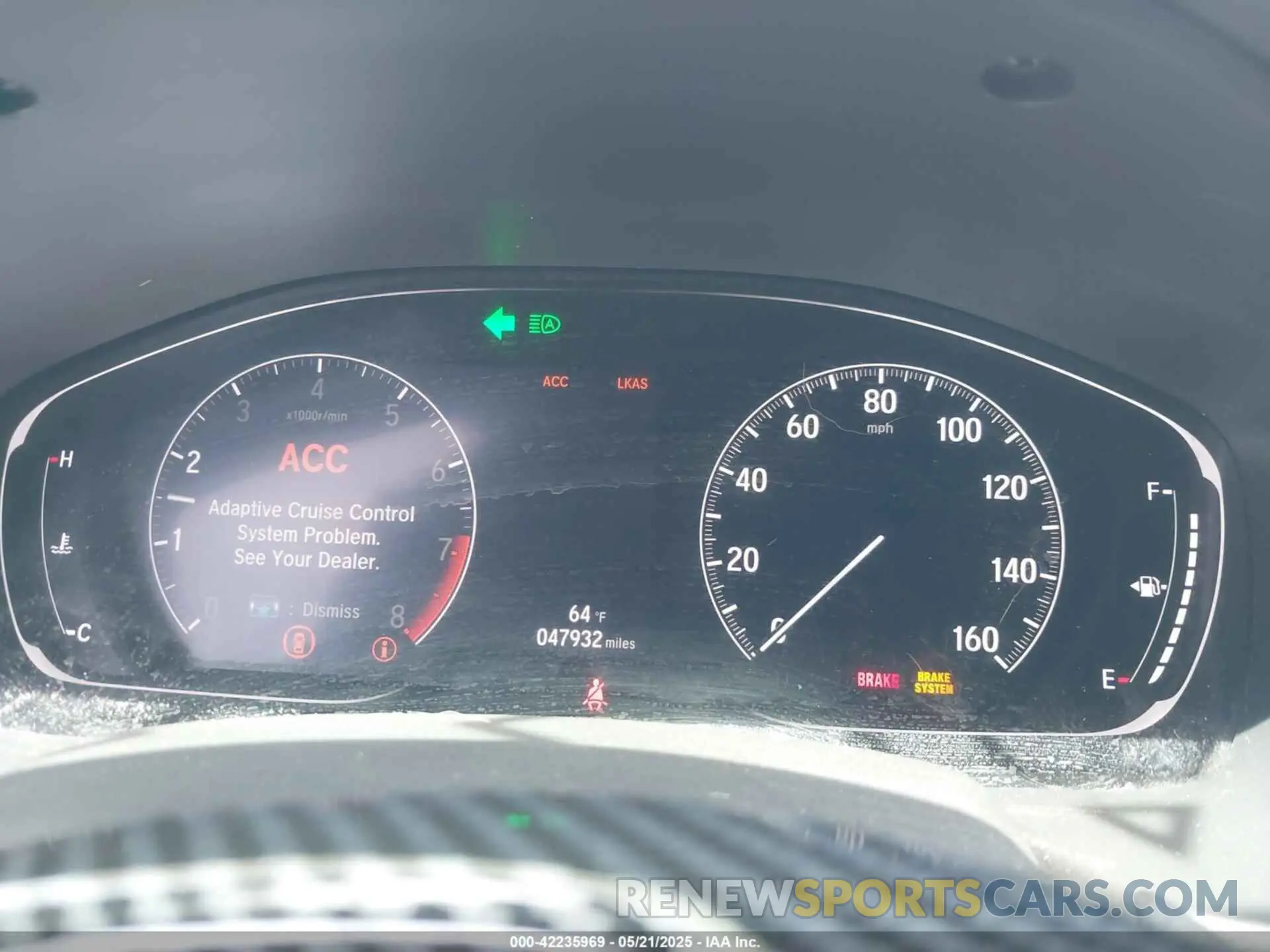 7 Photograph of a damaged car 1HGCV2E31KA019605 HONDA ACCORD 2019