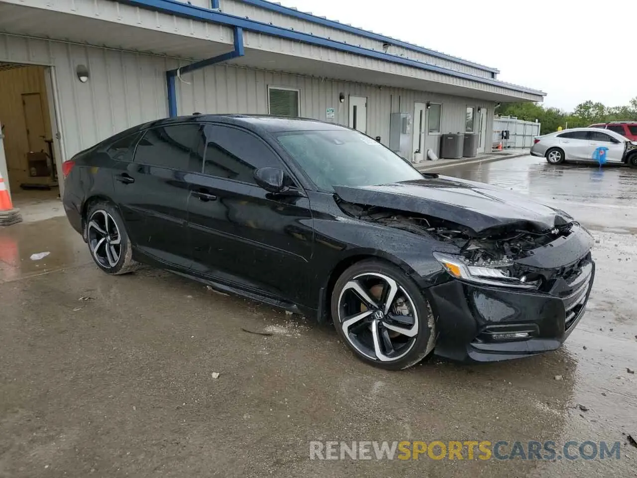 4 Photograph of a damaged car 1HGCV2E37KA001562 HONDA ACCORD 2019