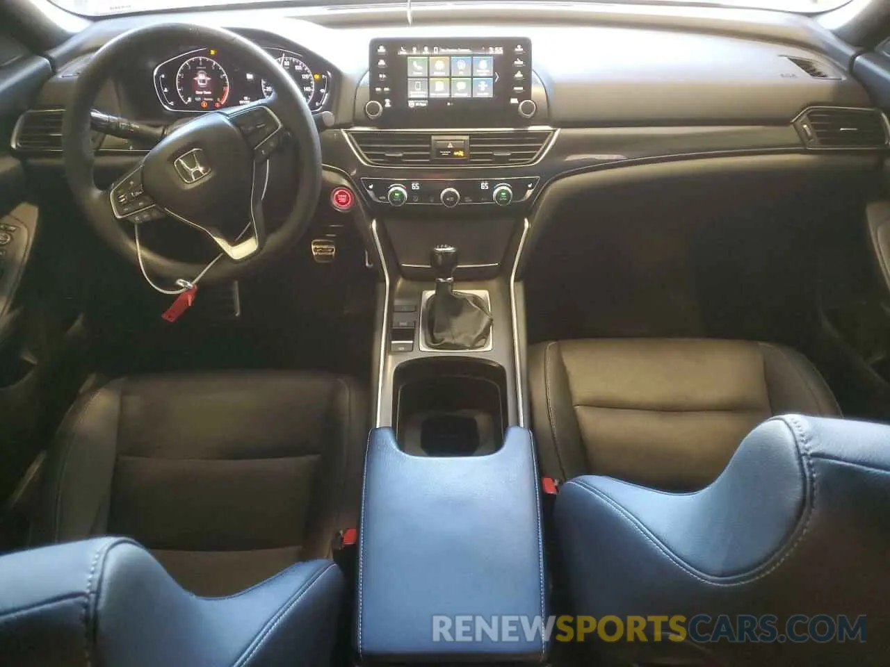 8 Photograph of a damaged car 1HGCV2E37KA001562 HONDA ACCORD 2019