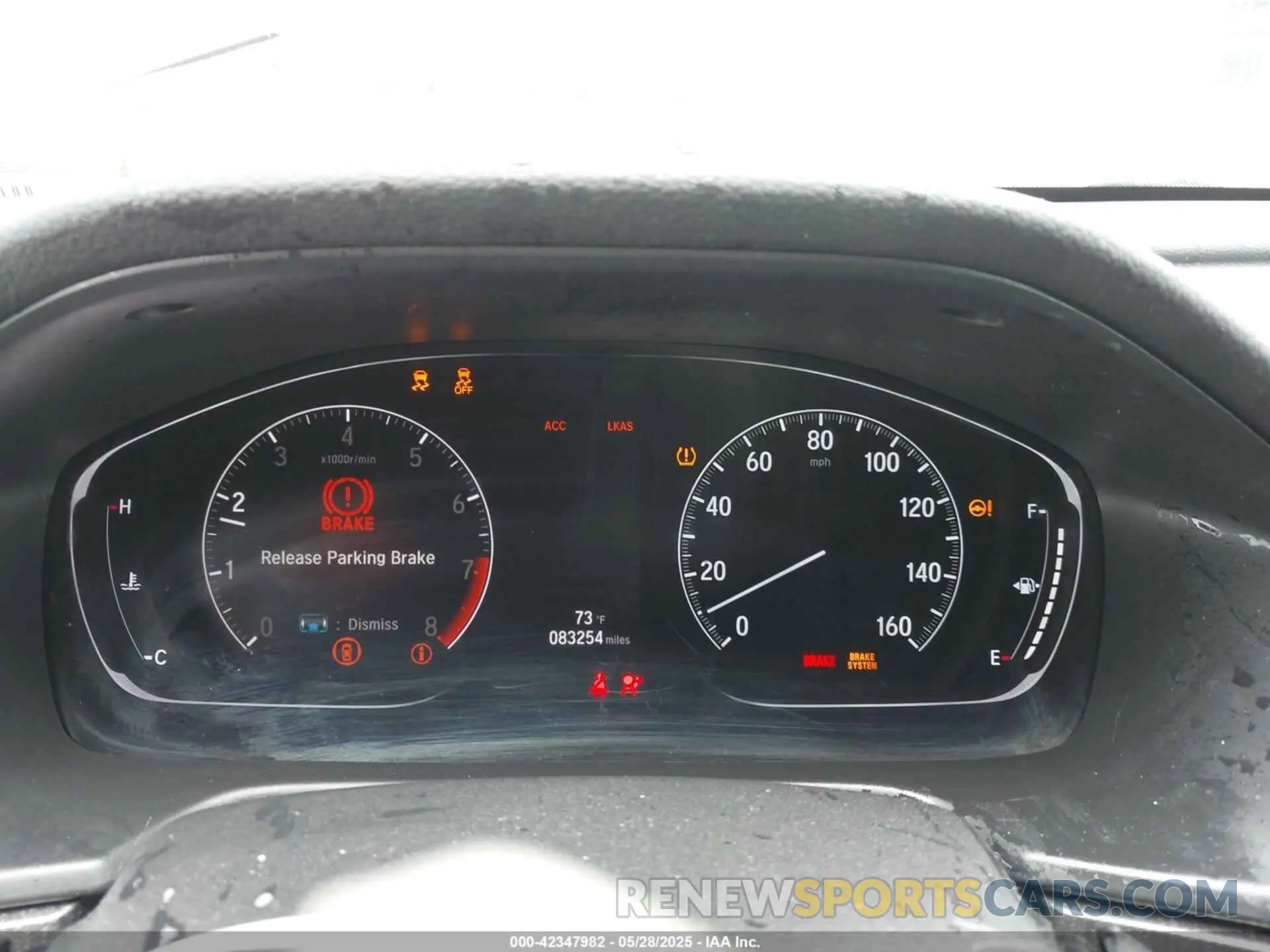 7 Photograph of a damaged car 1HGCV2E37KA013730 HONDA ACCORD 2019