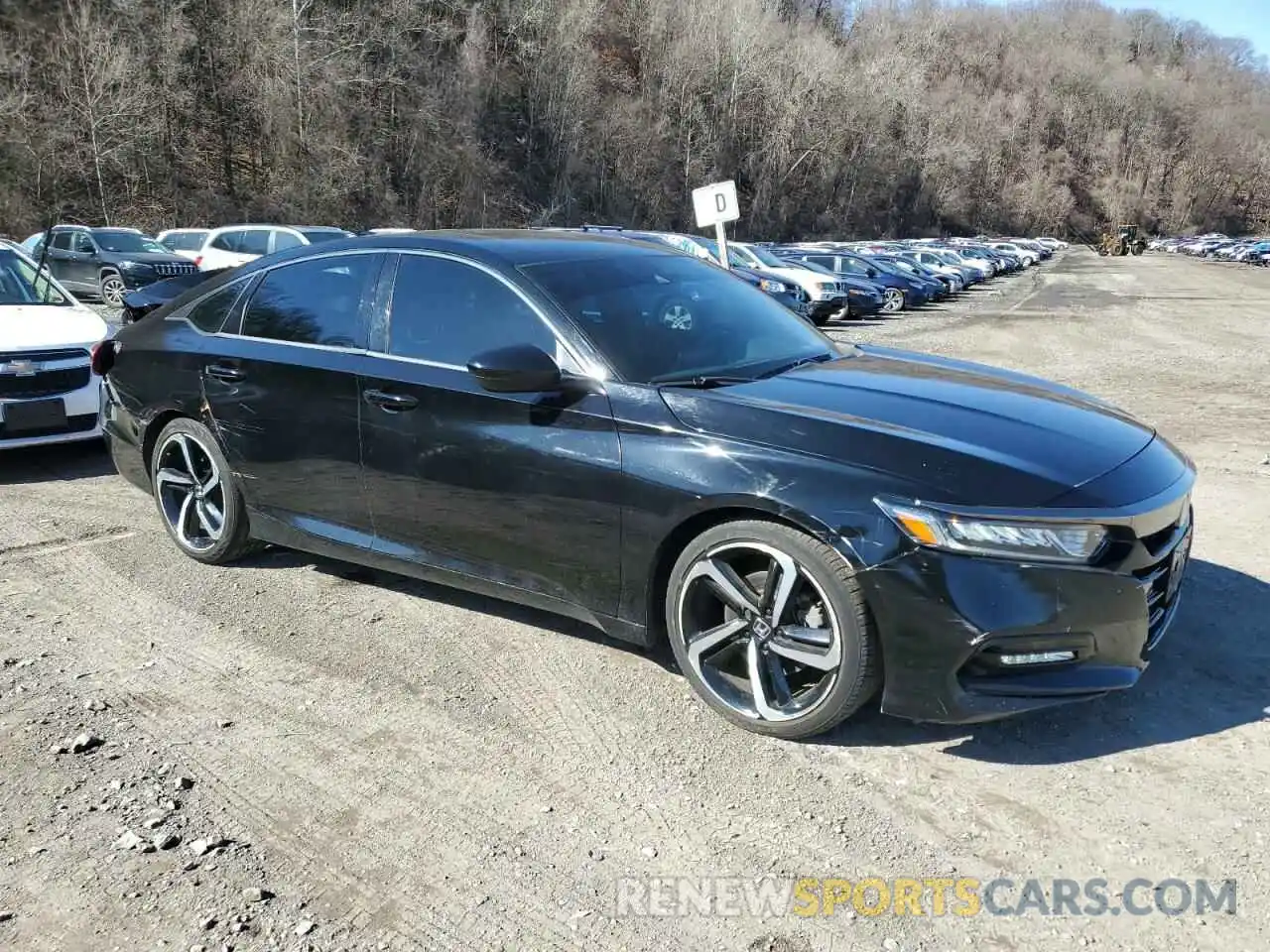 4 Photograph of a damaged car 1HGCV2F30KA017505 HONDA ACCORD 2019