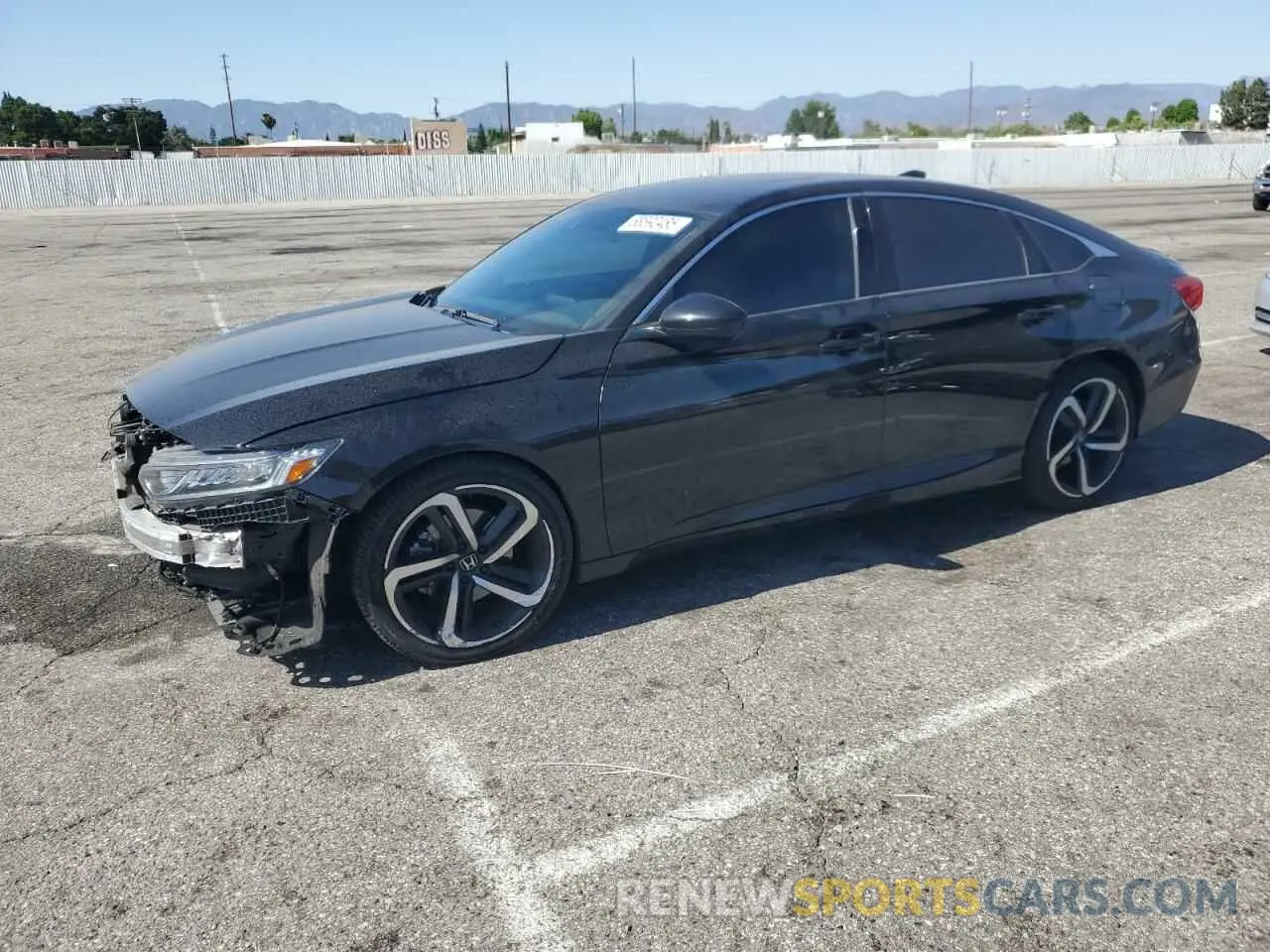 1 Photograph of a damaged car 1HGCV2F30KA023160 HONDA ACCORD 2019