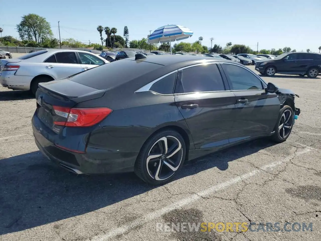 3 Photograph of a damaged car 1HGCV2F30KA023160 HONDA ACCORD 2019