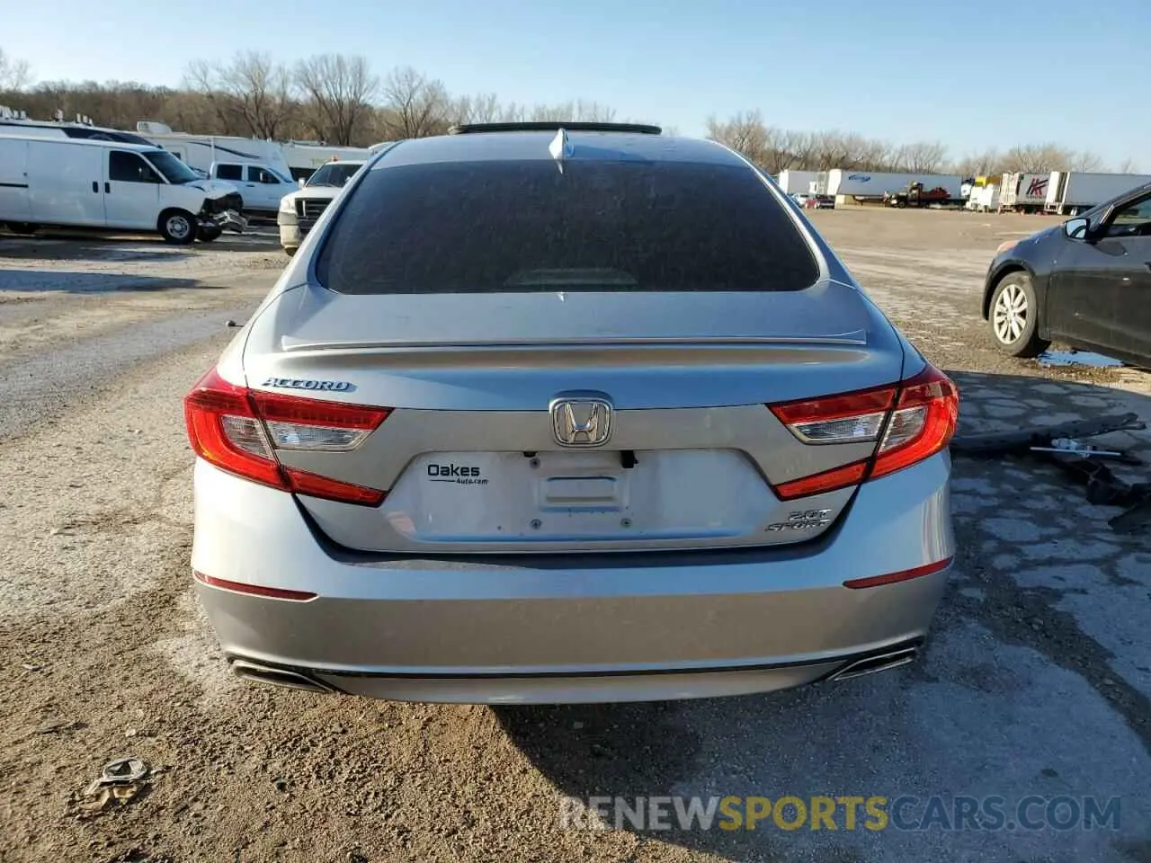 6 Photograph of a damaged car 1HGCV2F30KA025376 HONDA ACCORD 2019