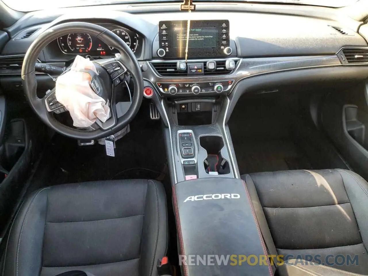 8 Photograph of a damaged car 1HGCV2F30KA025376 HONDA ACCORD 2019