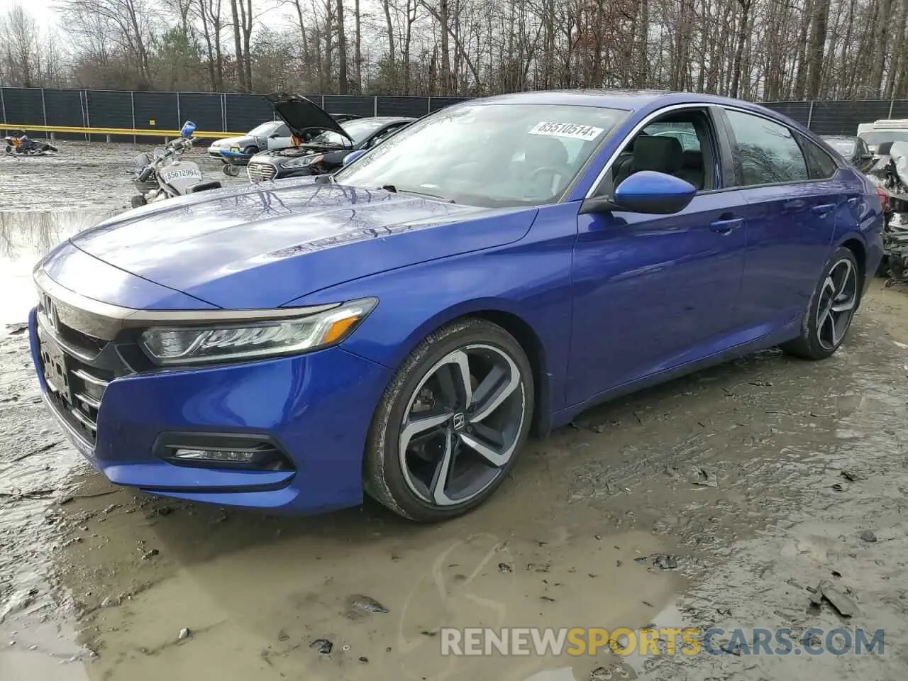 1 Photograph of a damaged car 1HGCV2F31KA002589 HONDA ACCORD 2019