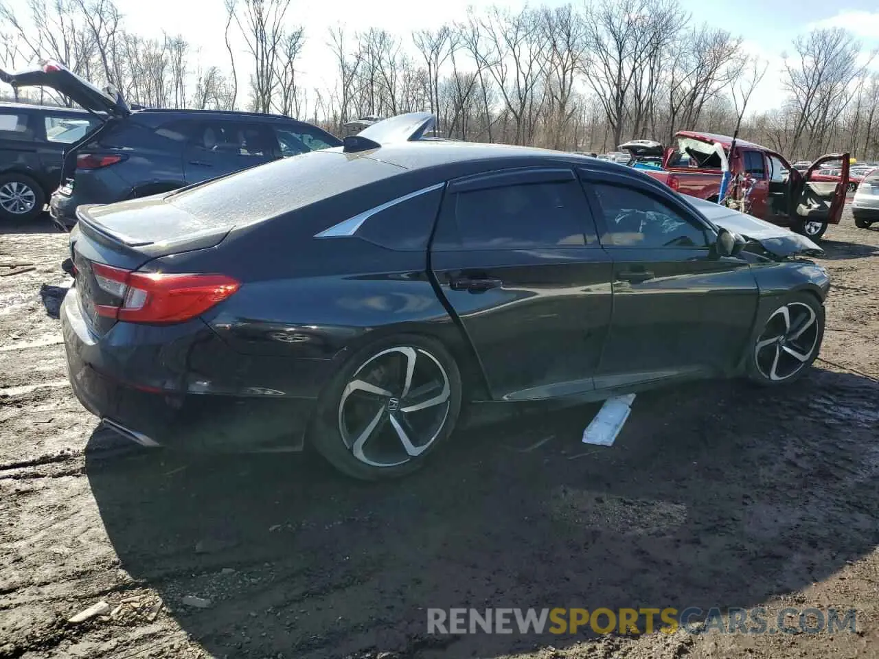 3 Photograph of a damaged car 1HGCV2F31KA003595 HONDA ACCORD 2019