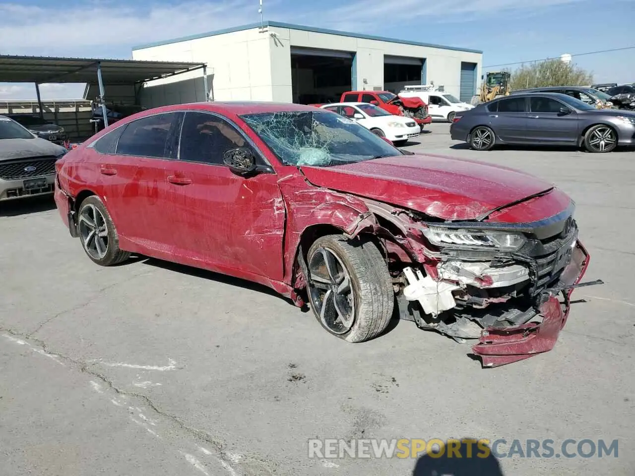 4 Photograph of a damaged car 1HGCV2F31KA005735 HONDA ACCORD 2019