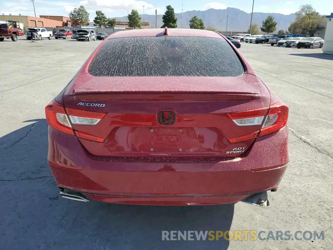 6 Photograph of a damaged car 1HGCV2F31KA005735 HONDA ACCORD 2019