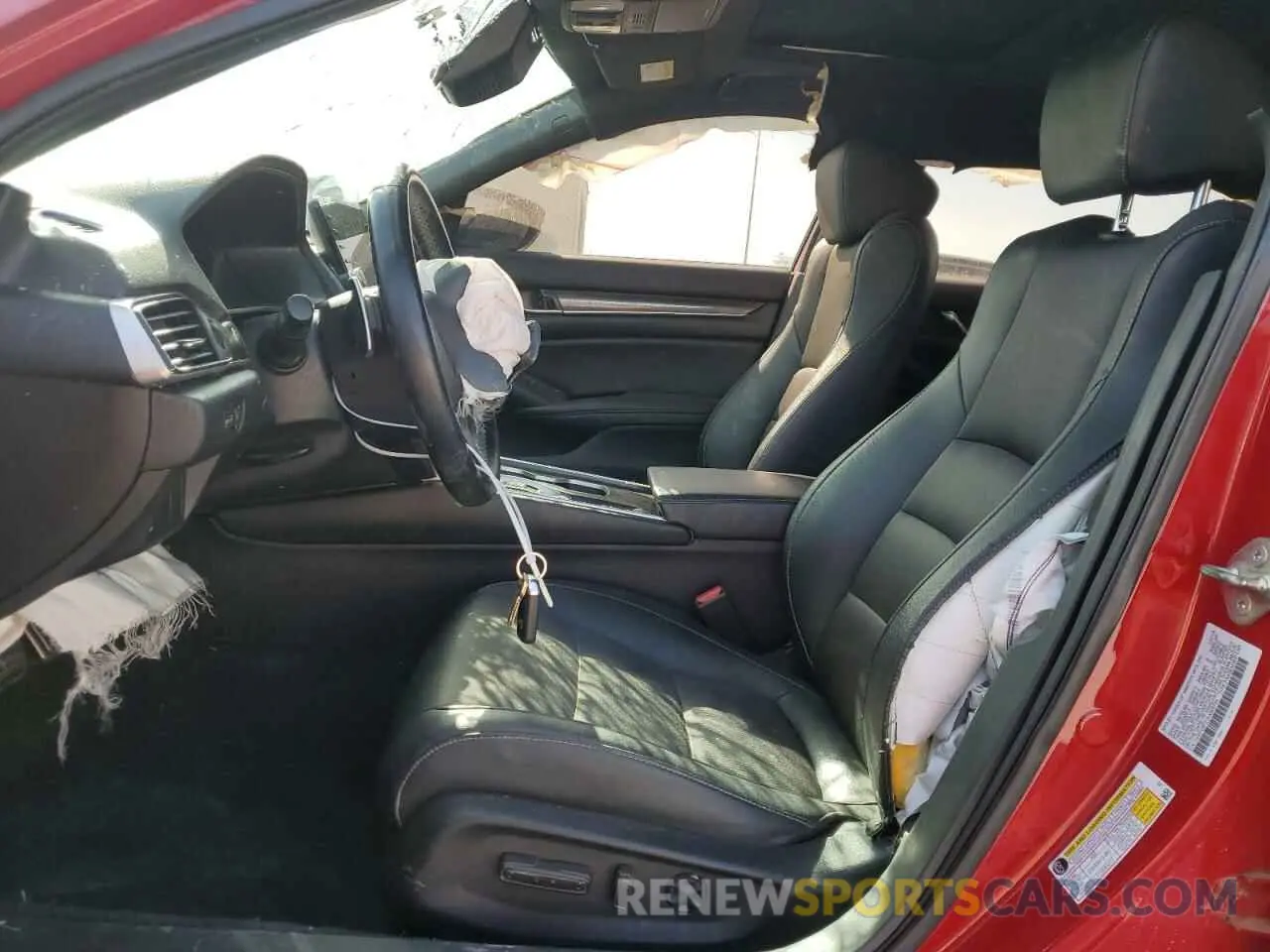 7 Photograph of a damaged car 1HGCV2F31KA005735 HONDA ACCORD 2019